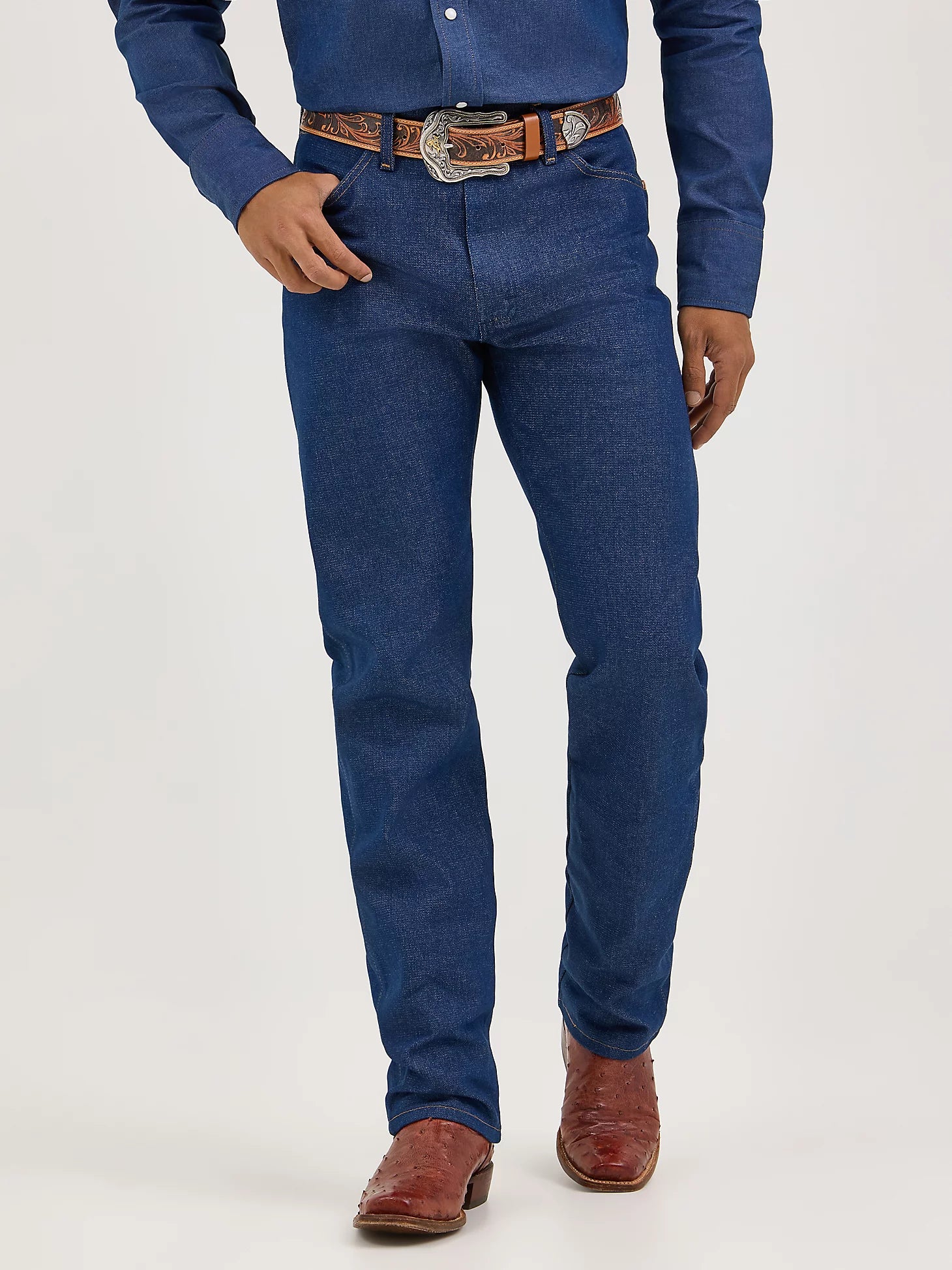 0013MWZ - Coupe Cowboy® Original Fit - Indigo rigide