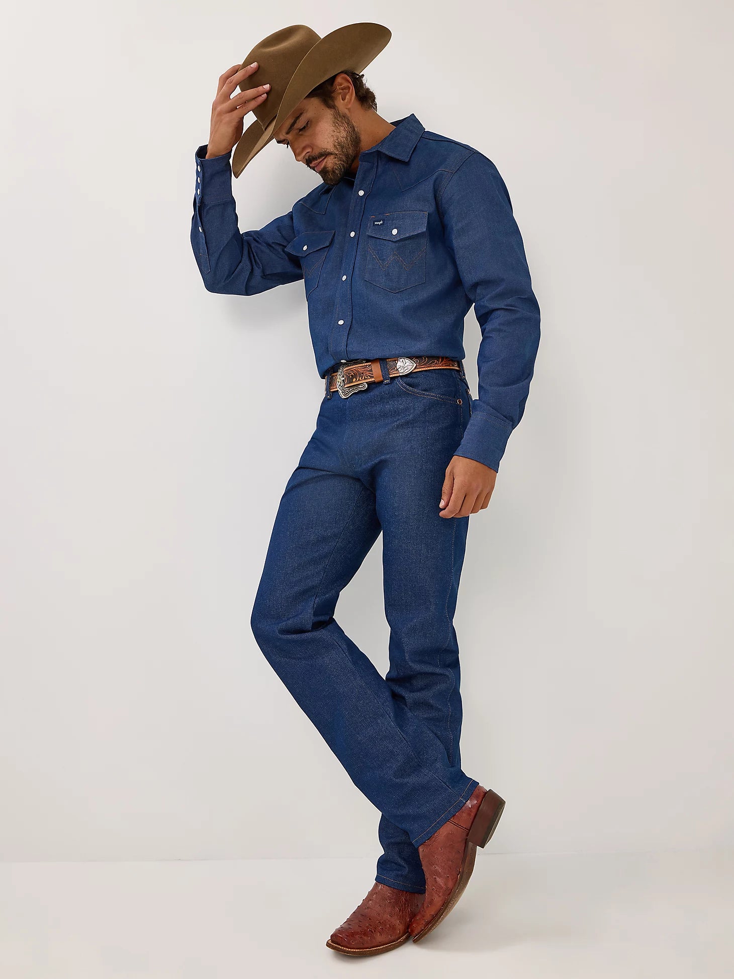 0013MWZ - Coupe Cowboy® Original Fit - Indigo rigide