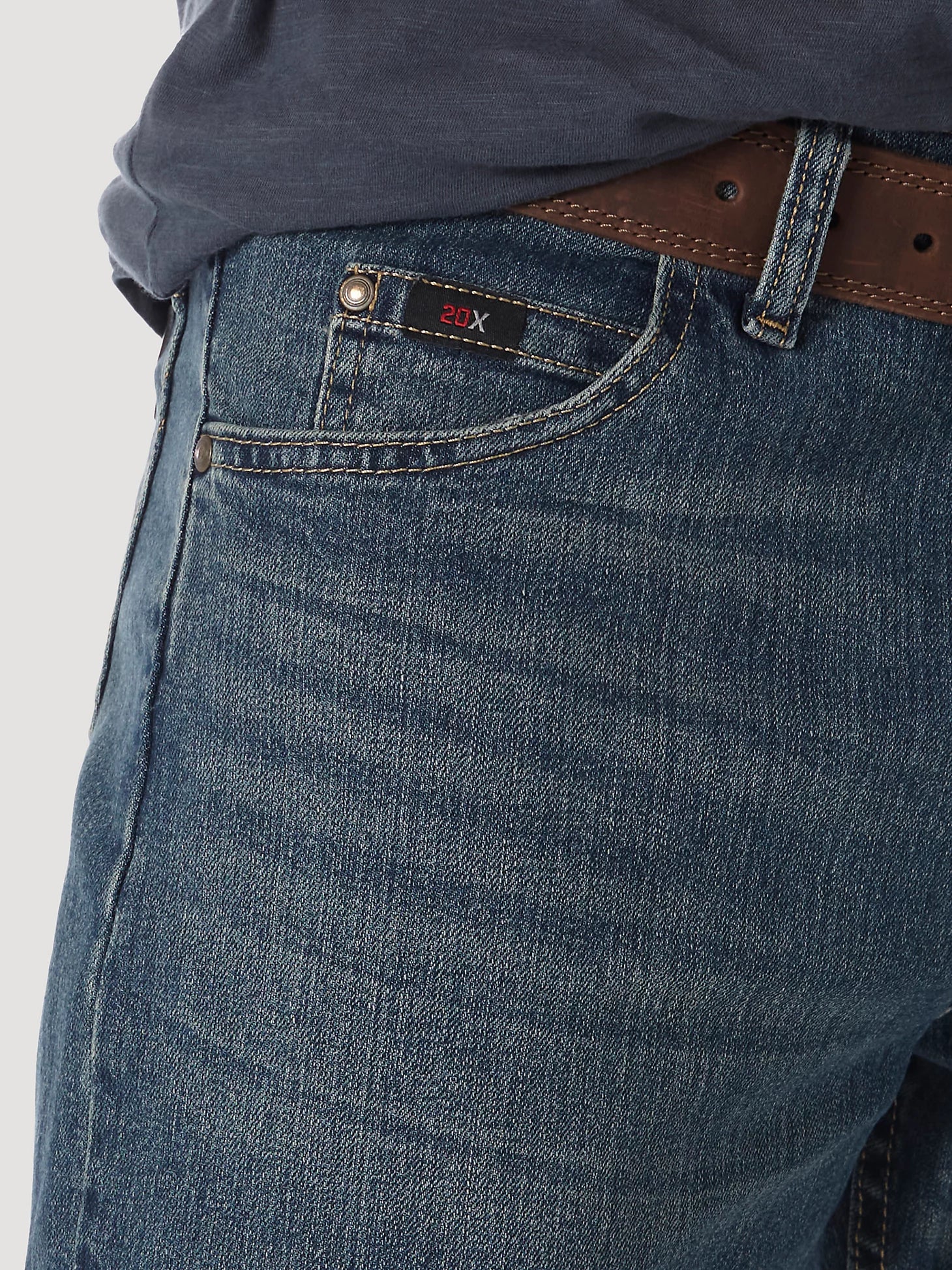 Jean de compétition Wrangler® 20X® 01 - Confort avancé - Barrel