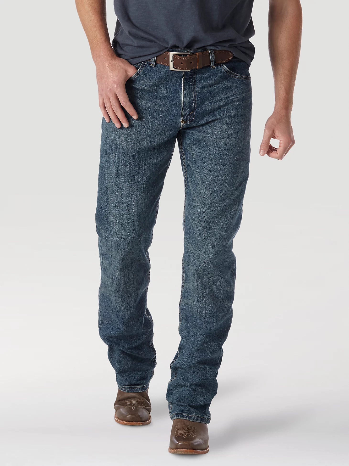 Jean de compétition Wrangler® 20X® 01 - Confort avancé - Barrel