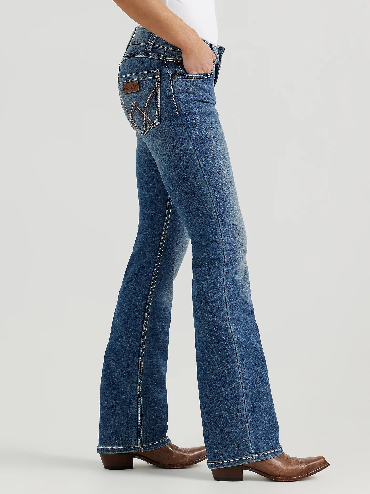 Wrangler® Retro® Mae Jean - Mid Rise - Deadwood