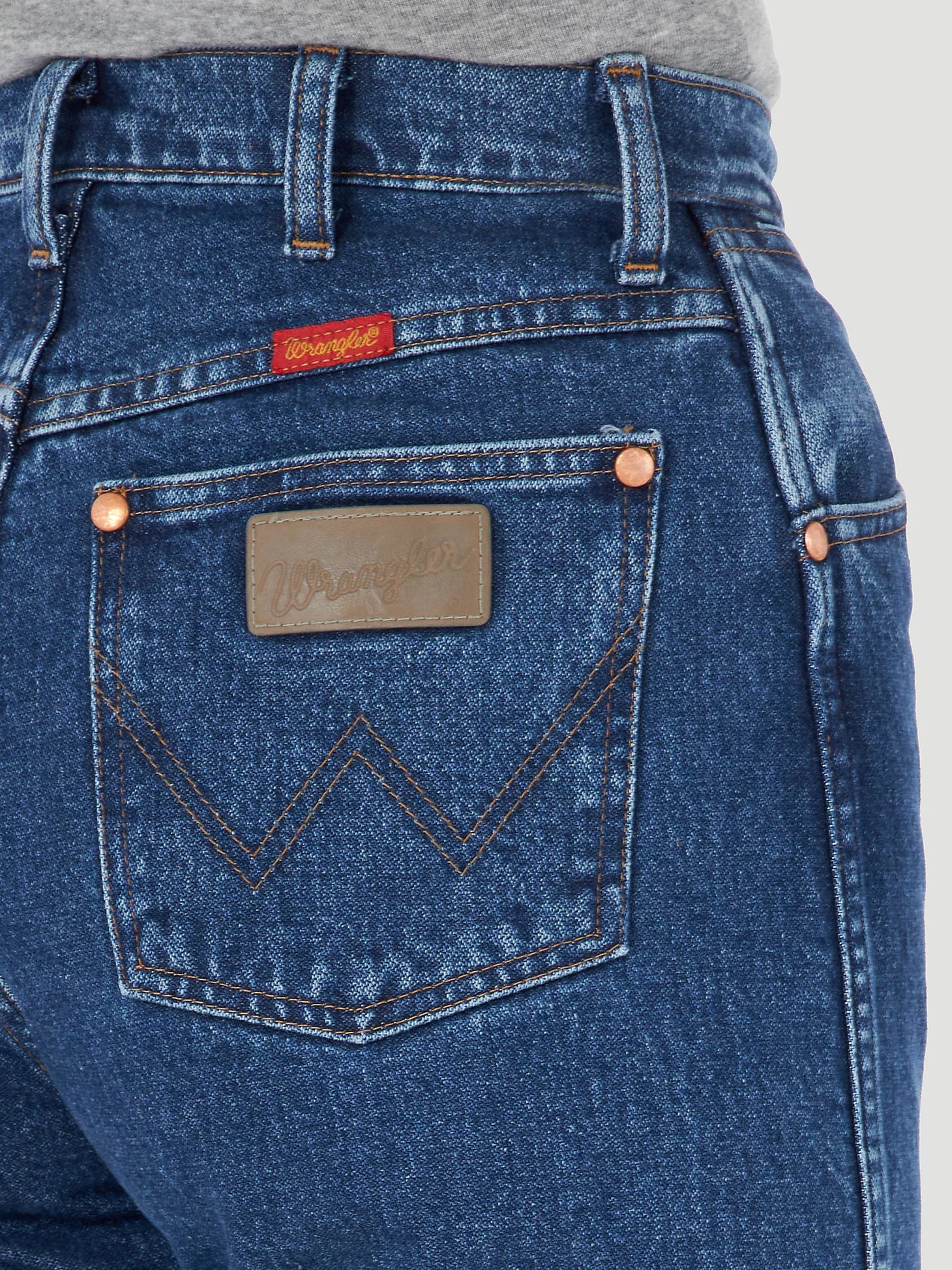 Jean coupe slim Cowboy Cut® - Délavage à la pierre