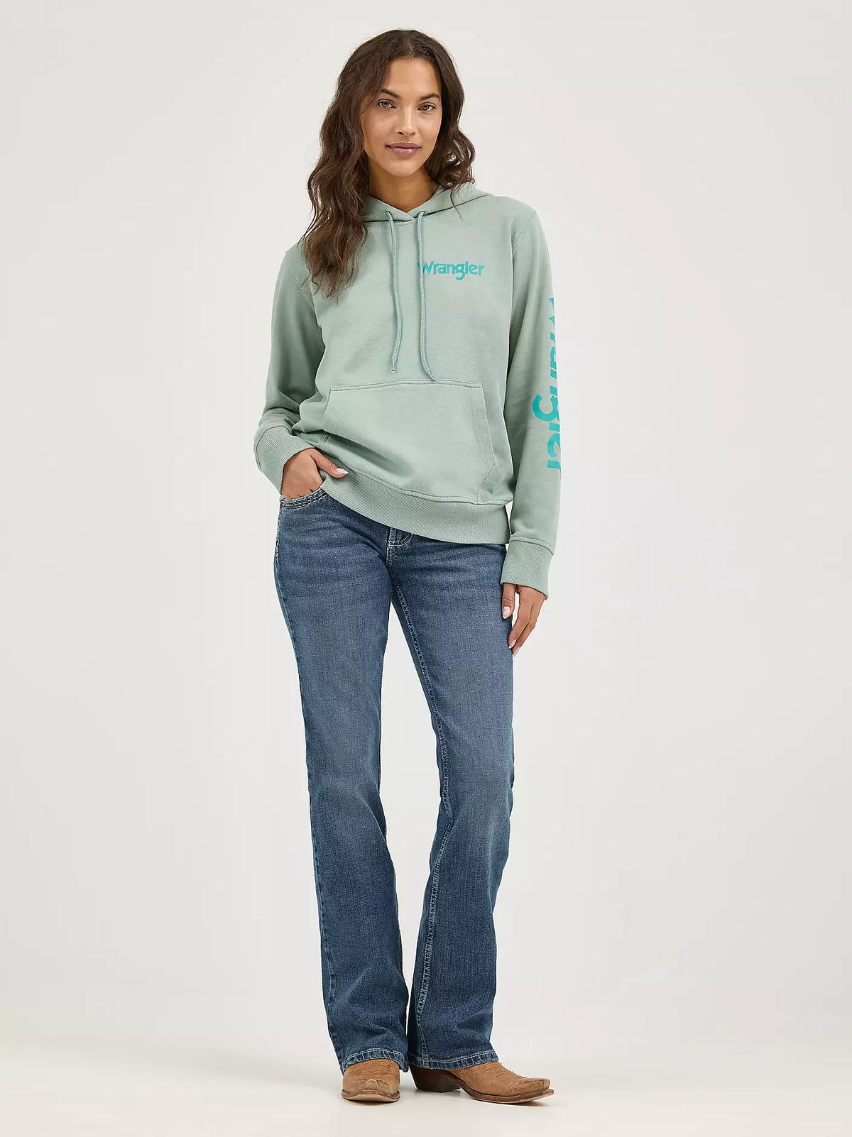 Chandail à capuchon classique Wrangler pour femmes