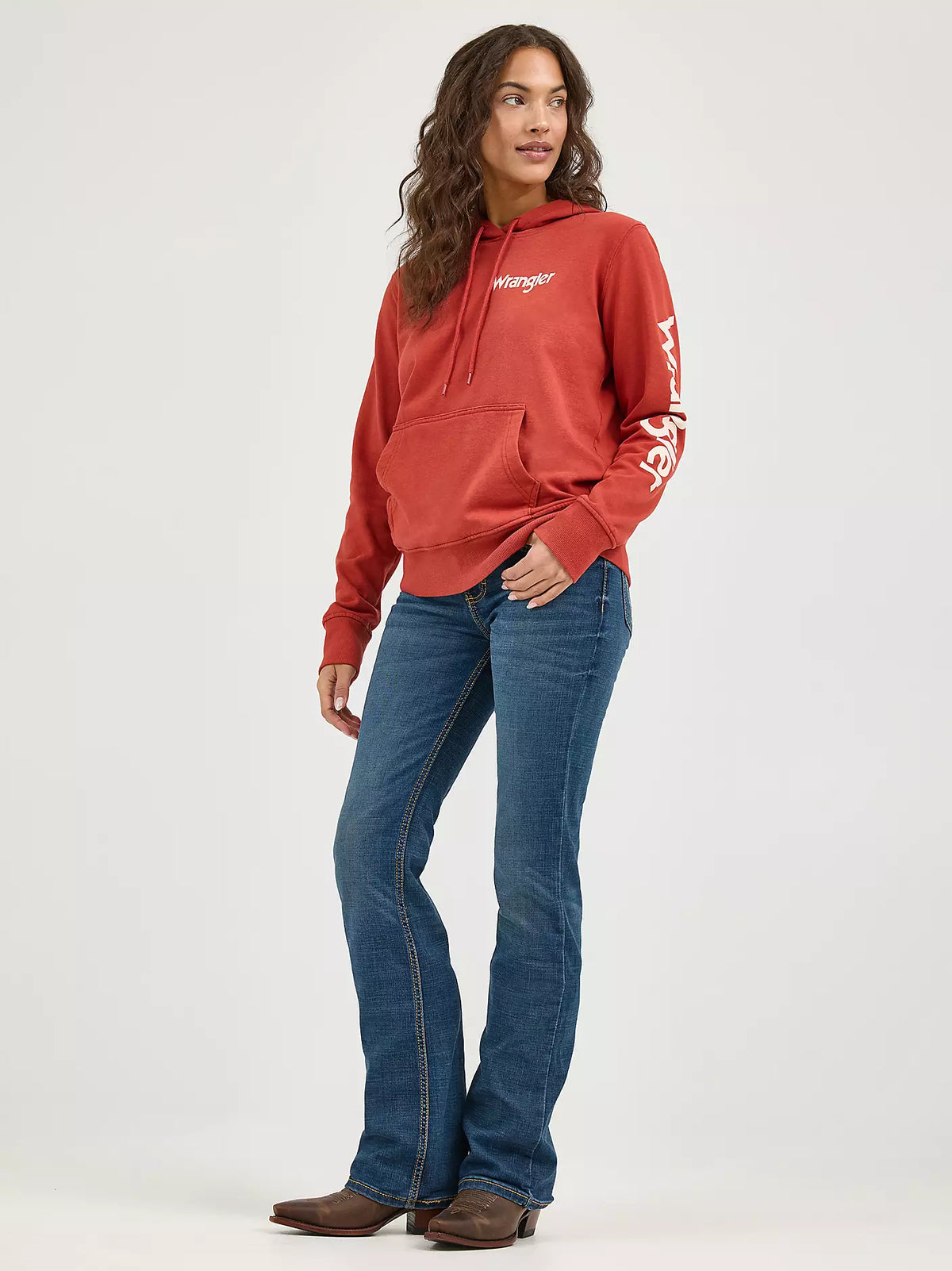 Chandail à capuchon classique Wrangler pour femmes