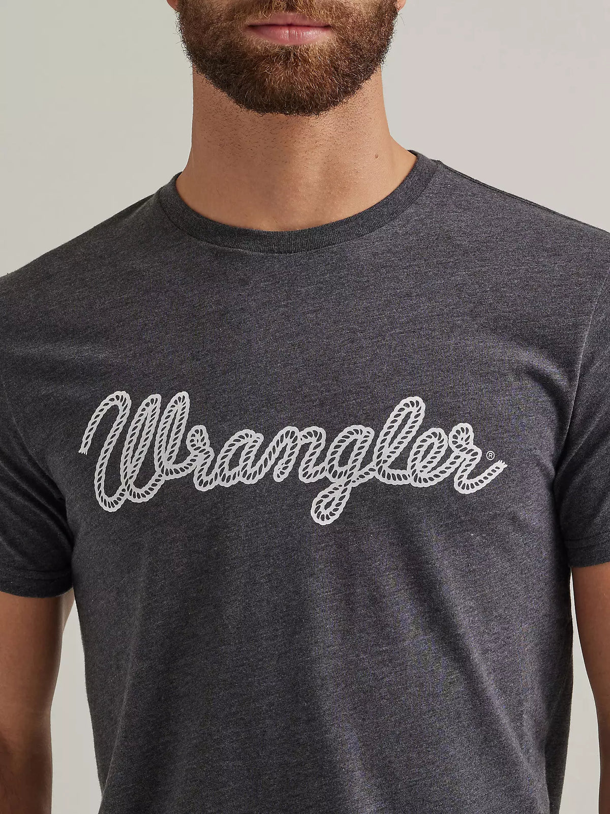 T-shirt Wrangler® pour hommes avec logo corde
