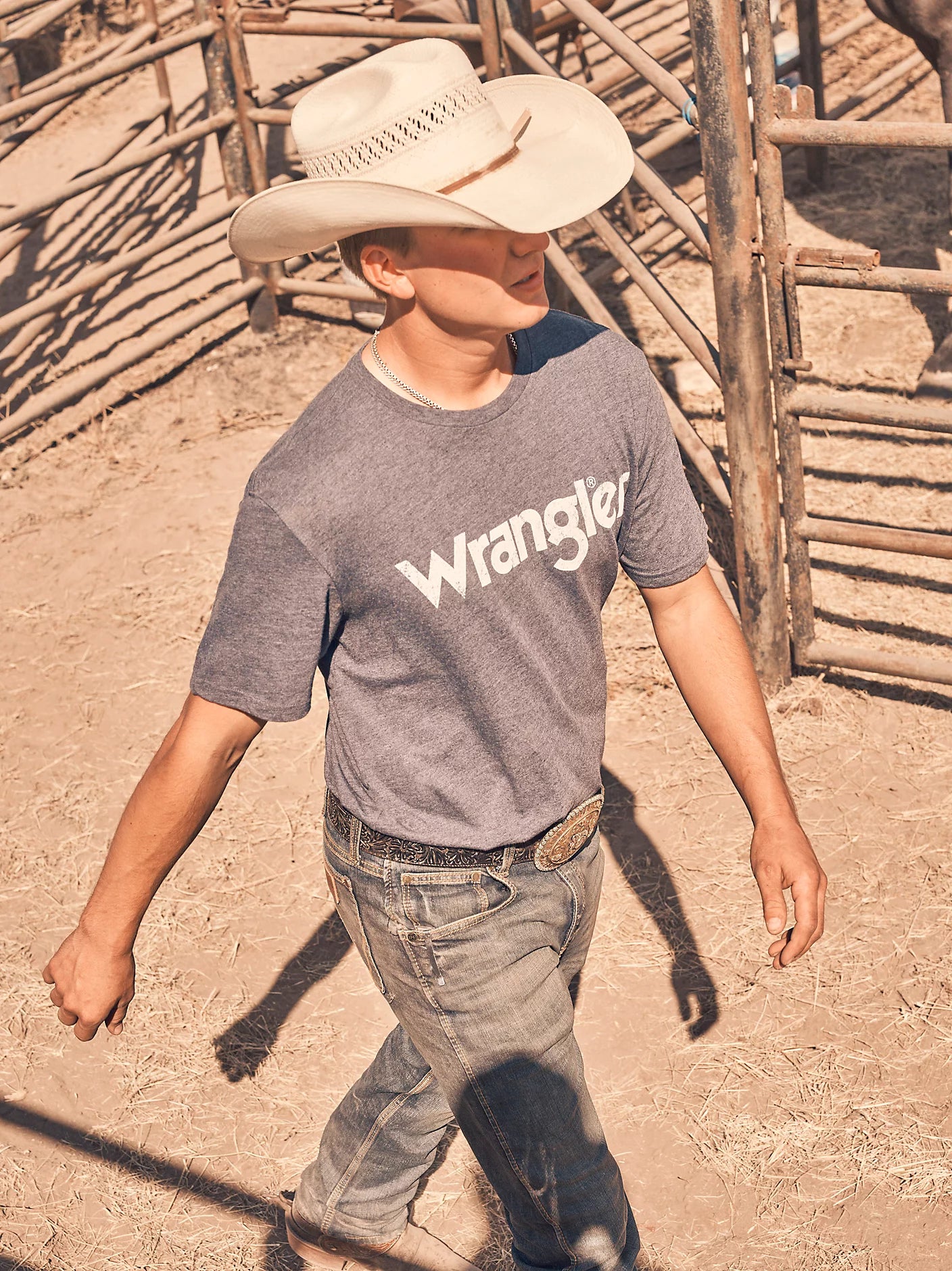 Wrangler® T-Shirt - Regular Fit - Navy Heather