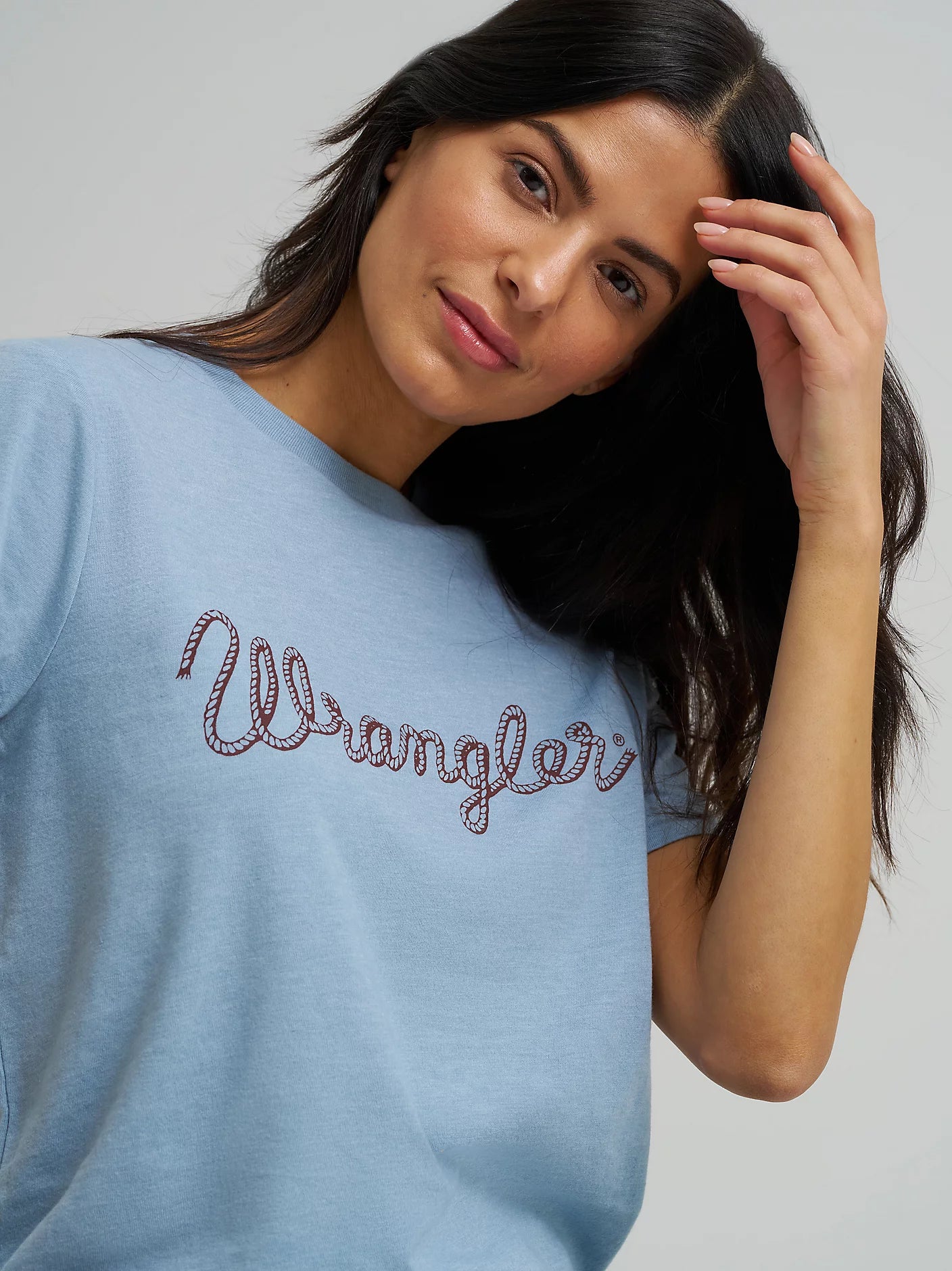 Wrangler Retro® Short Sleeve T-Shirt - Regular Fit - Ashley Blue