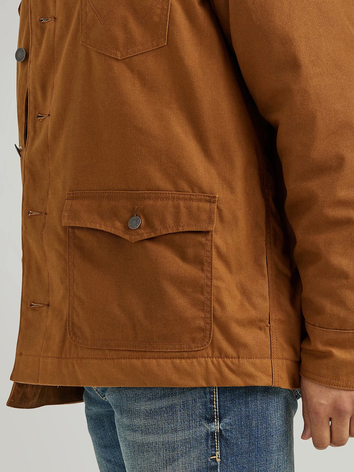 Manteau de grange doublé Wrangler® Western - Balle de foin