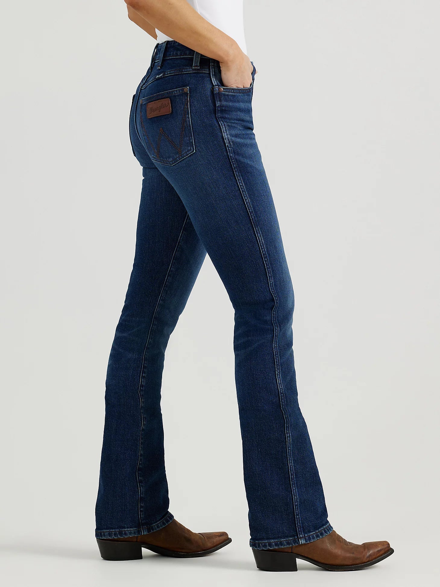 Jean bootcut Wrangler Retro® Bailey - Taille haute - Isla