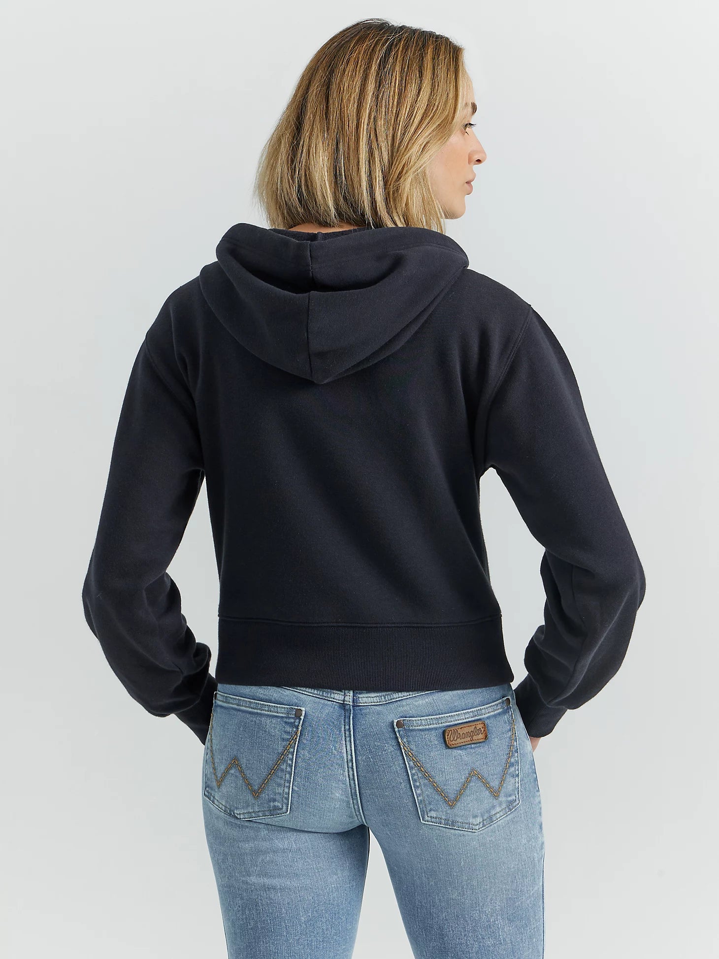 Sweat à capuche Wrangler Retro® Americana - Bleu marine foncé