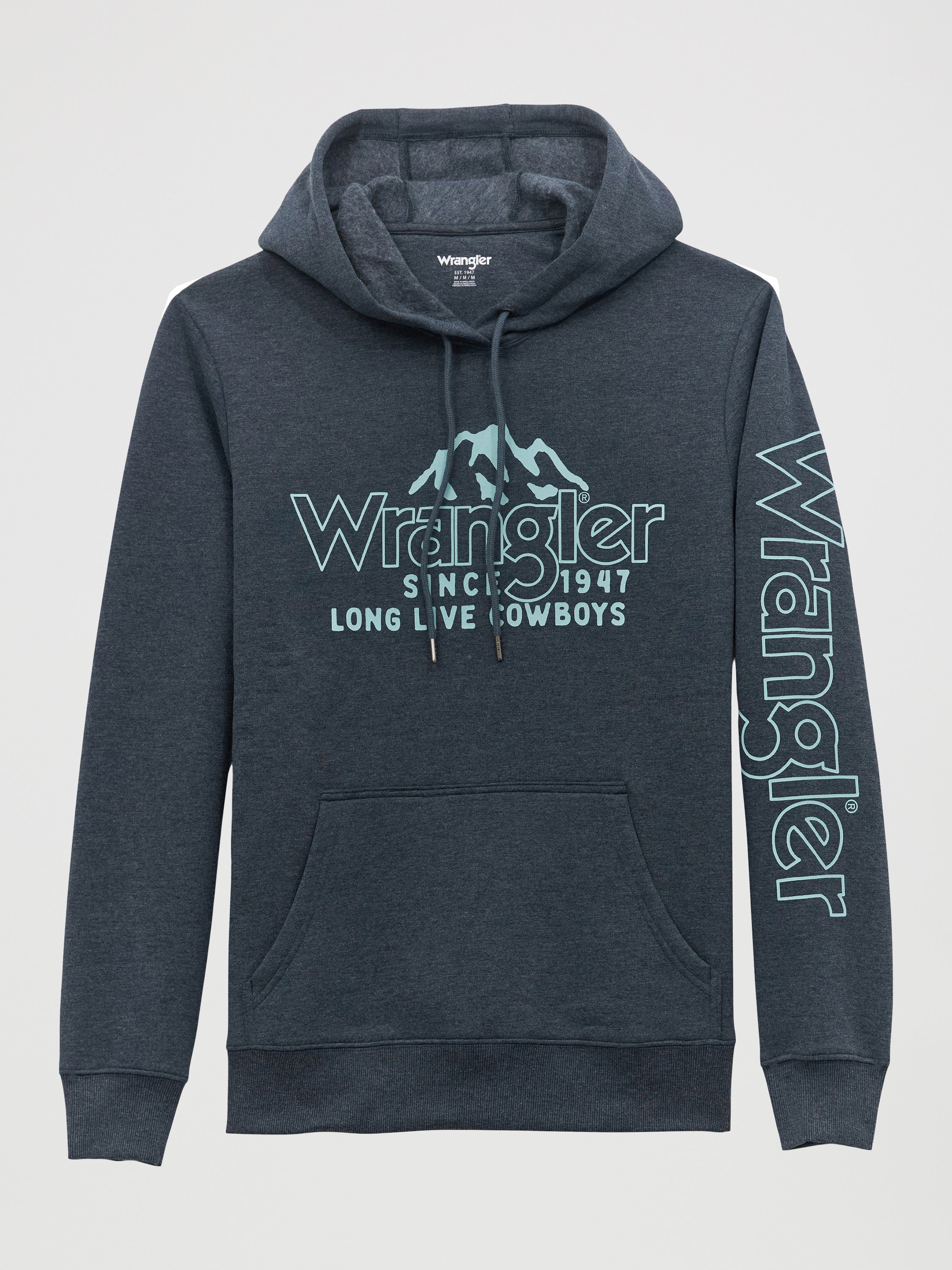 Sweat à capuche Wrangler® Western - Coupe standard - Saphir foncé