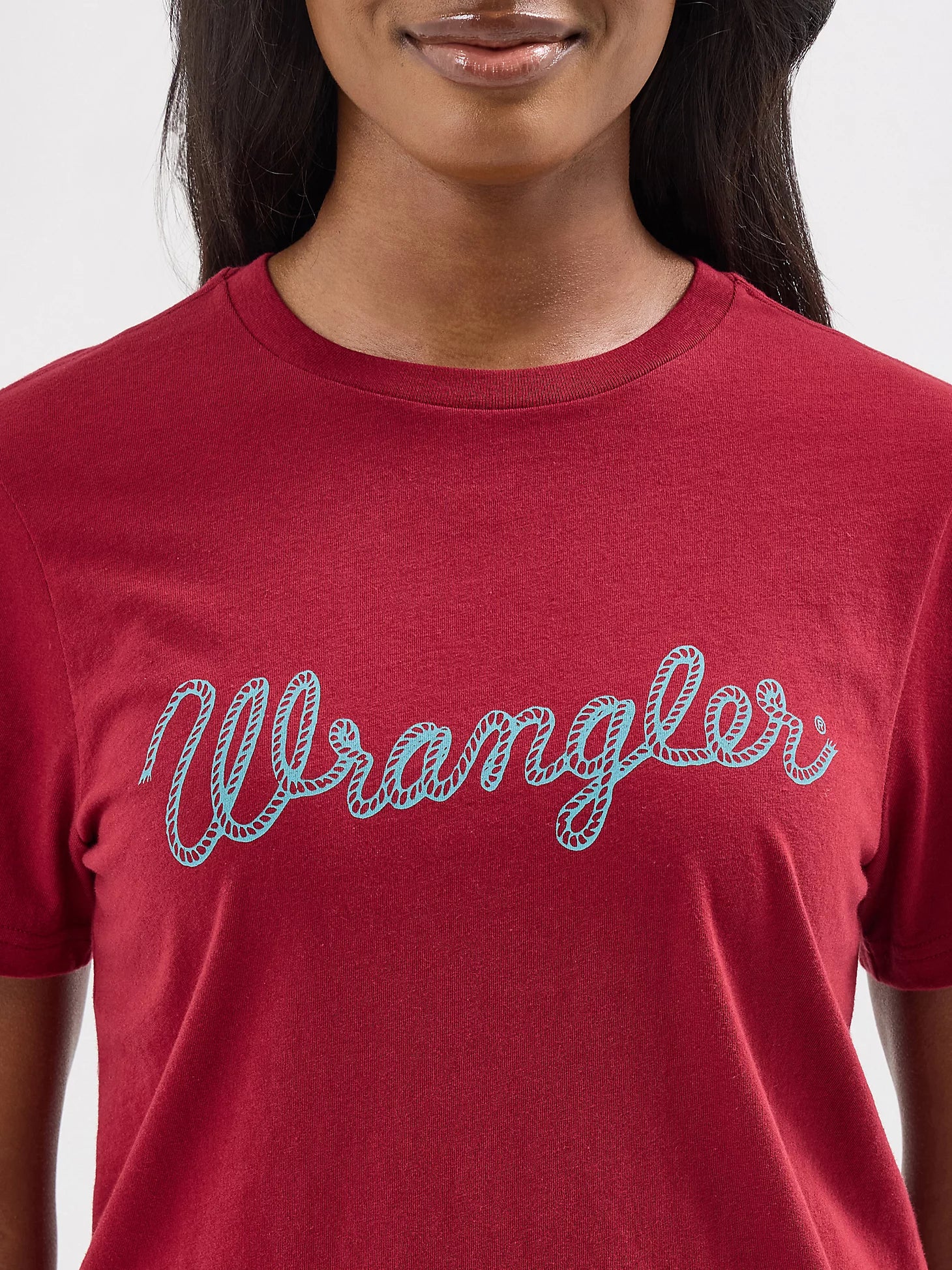 T-shirt à manches courtes Wrangler® Graphic - Coupe standard - Rouge cycliste
