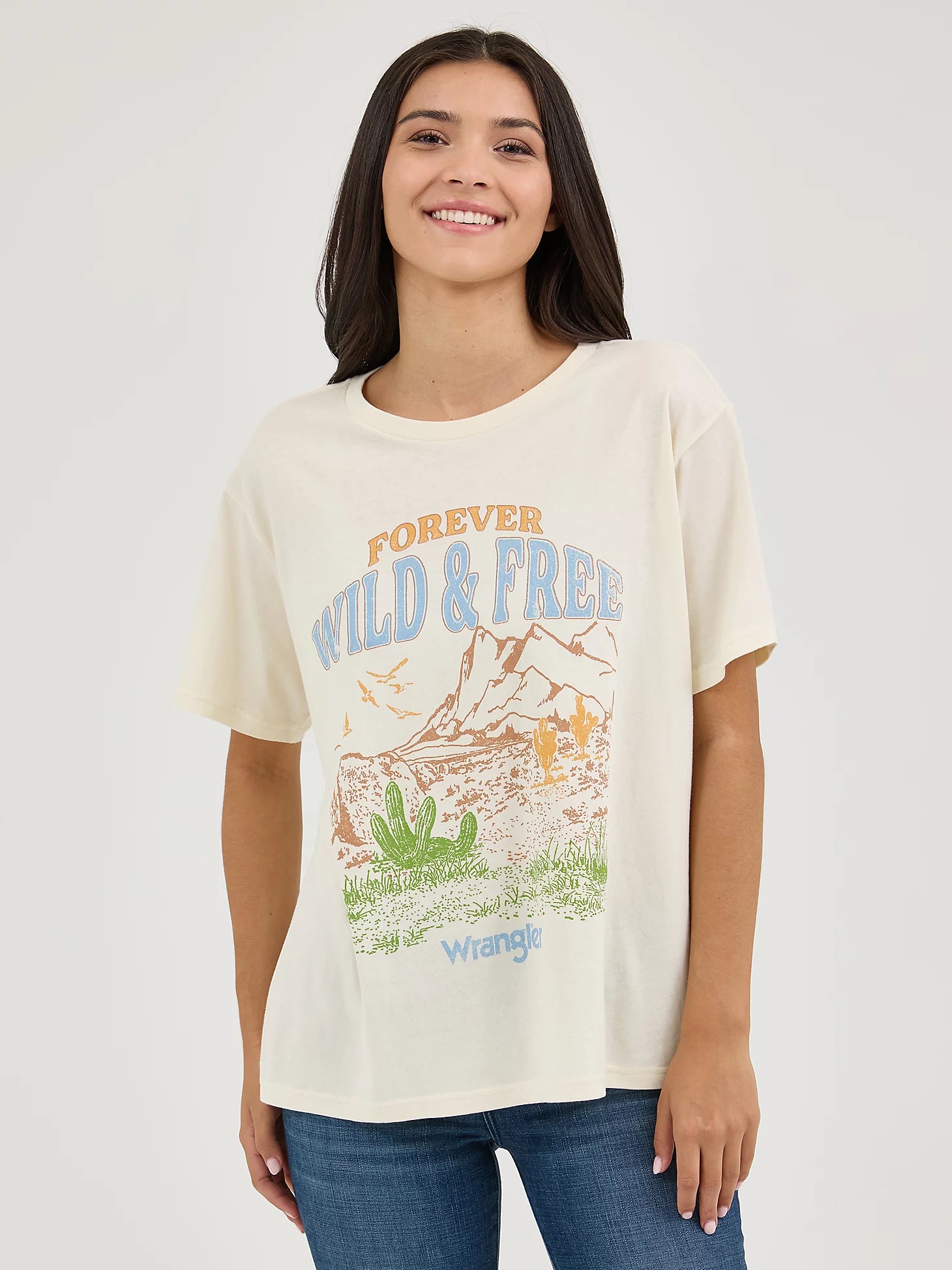 T-shirt à manches courtes avec imprimé graphique Wrangler Retro®