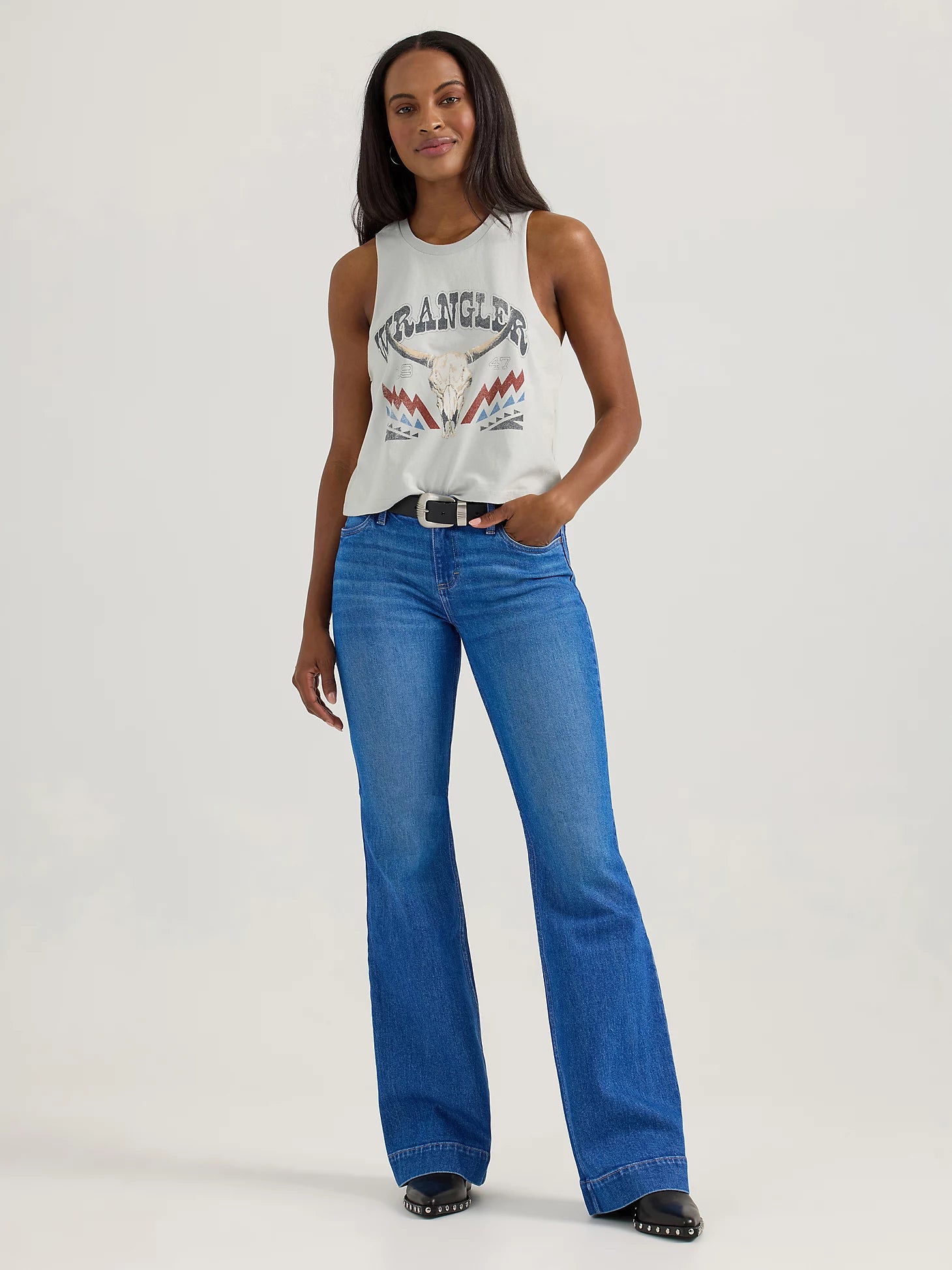 Débardeur court en tricot Wrangler Retro® Festival