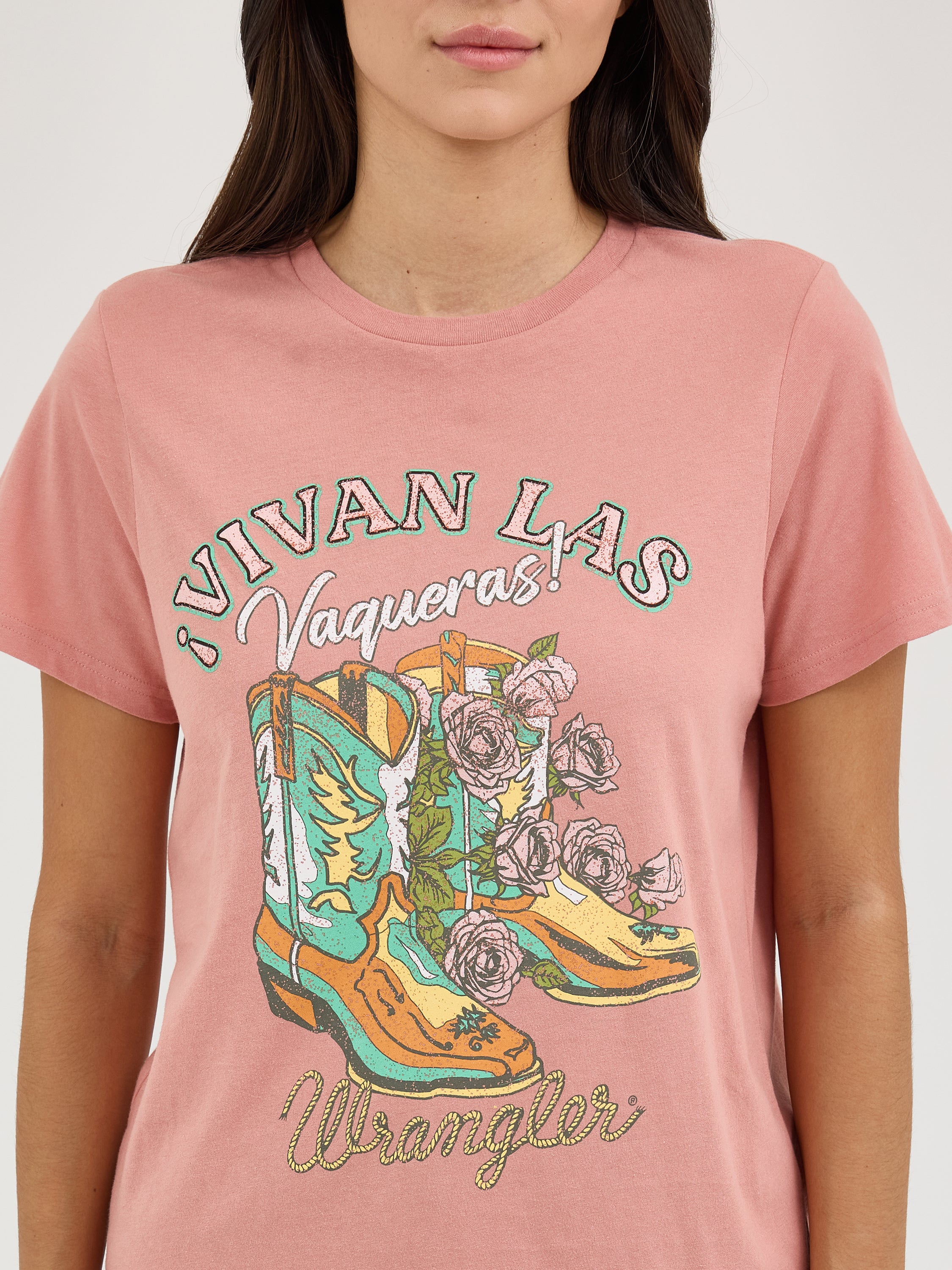 Chemise à manches courtes Wrangler Retro® Graphic - Coupe classique - Cameo Brown