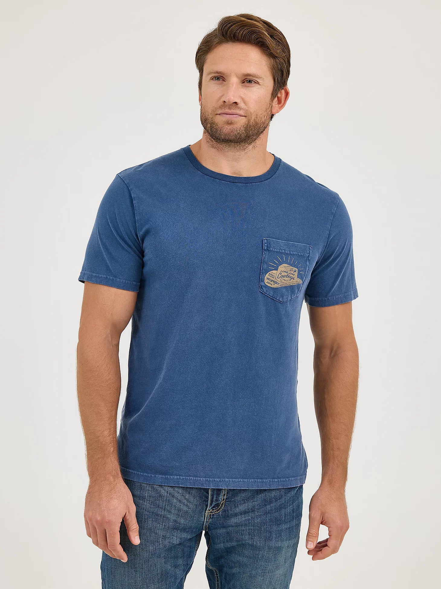 Wrangler® Graphic Short Sleeve One Pocket T-shirt