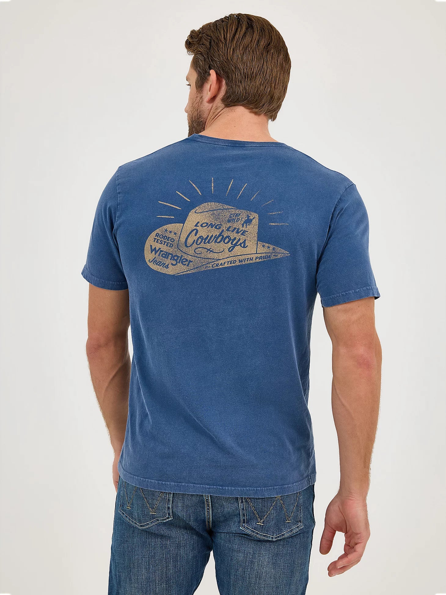 Wrangler® Graphic Short Sleeve One Pocket T-shirt