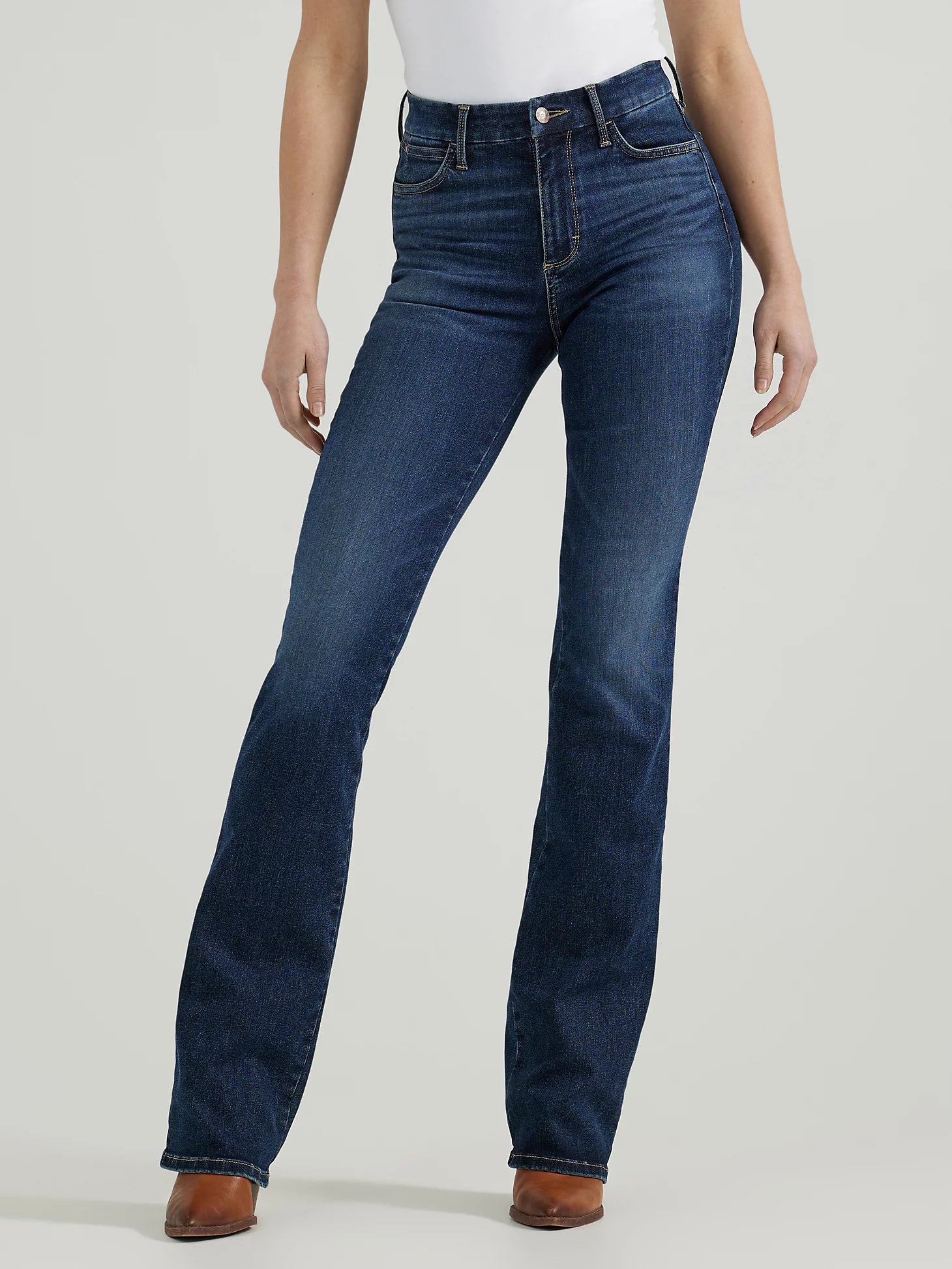 Jean bootcut Wrangler® Bespoke - Taille haute - Lacey