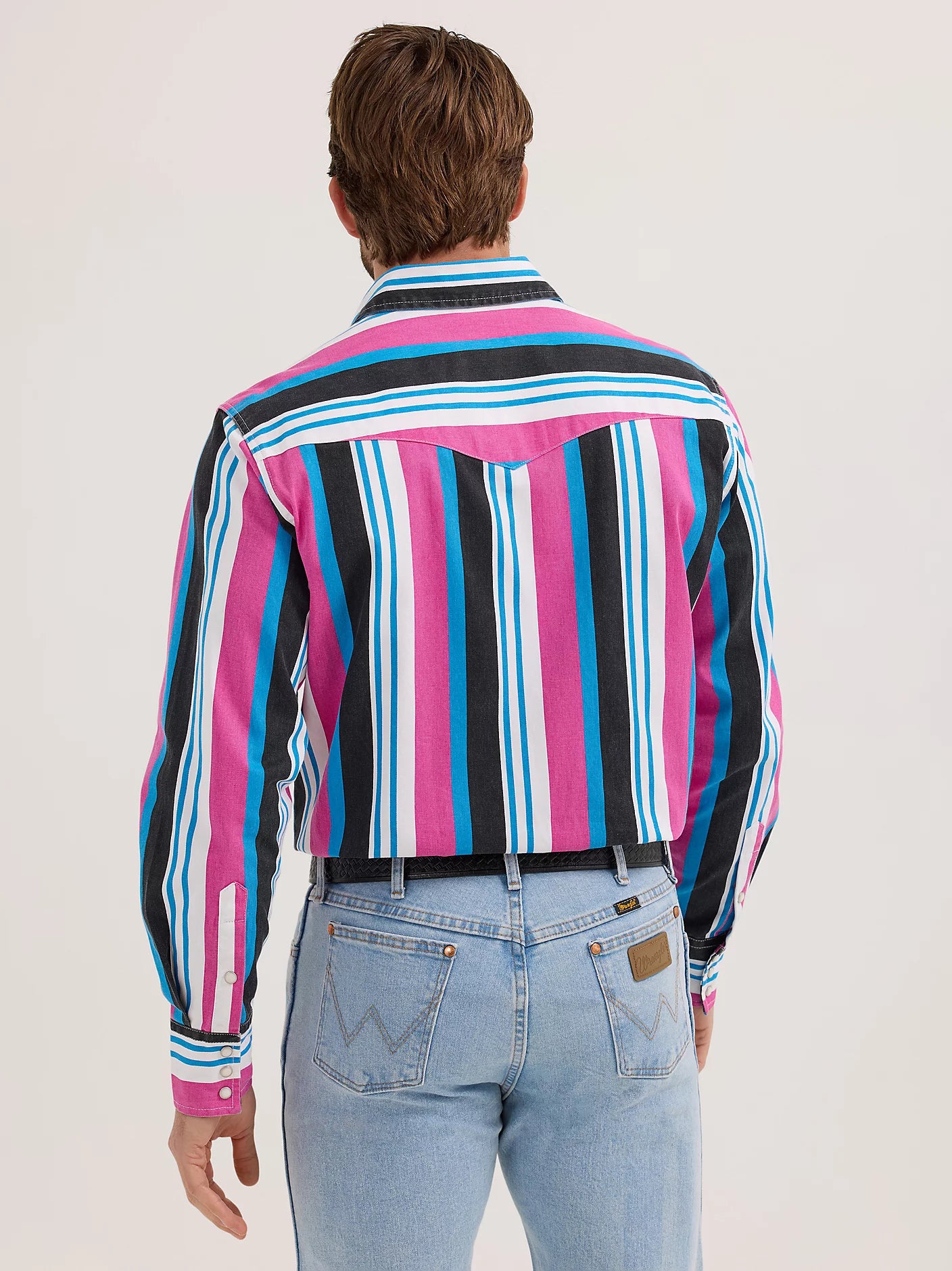 Chemise de travail à boutons-pression style western Brushpopper d'inspiration vintage