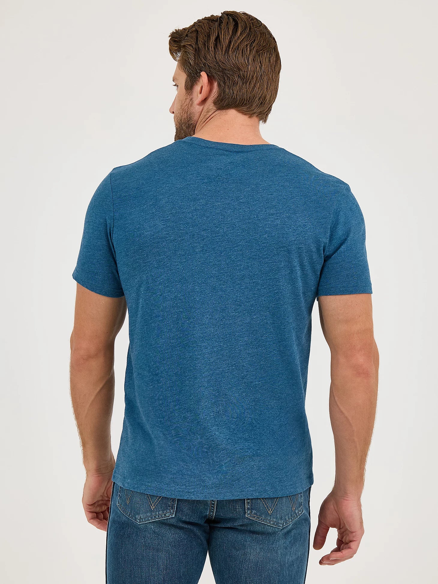 Wrangler® Graphic Short Sleeve T-shirt - Regular Fit - Navy Road