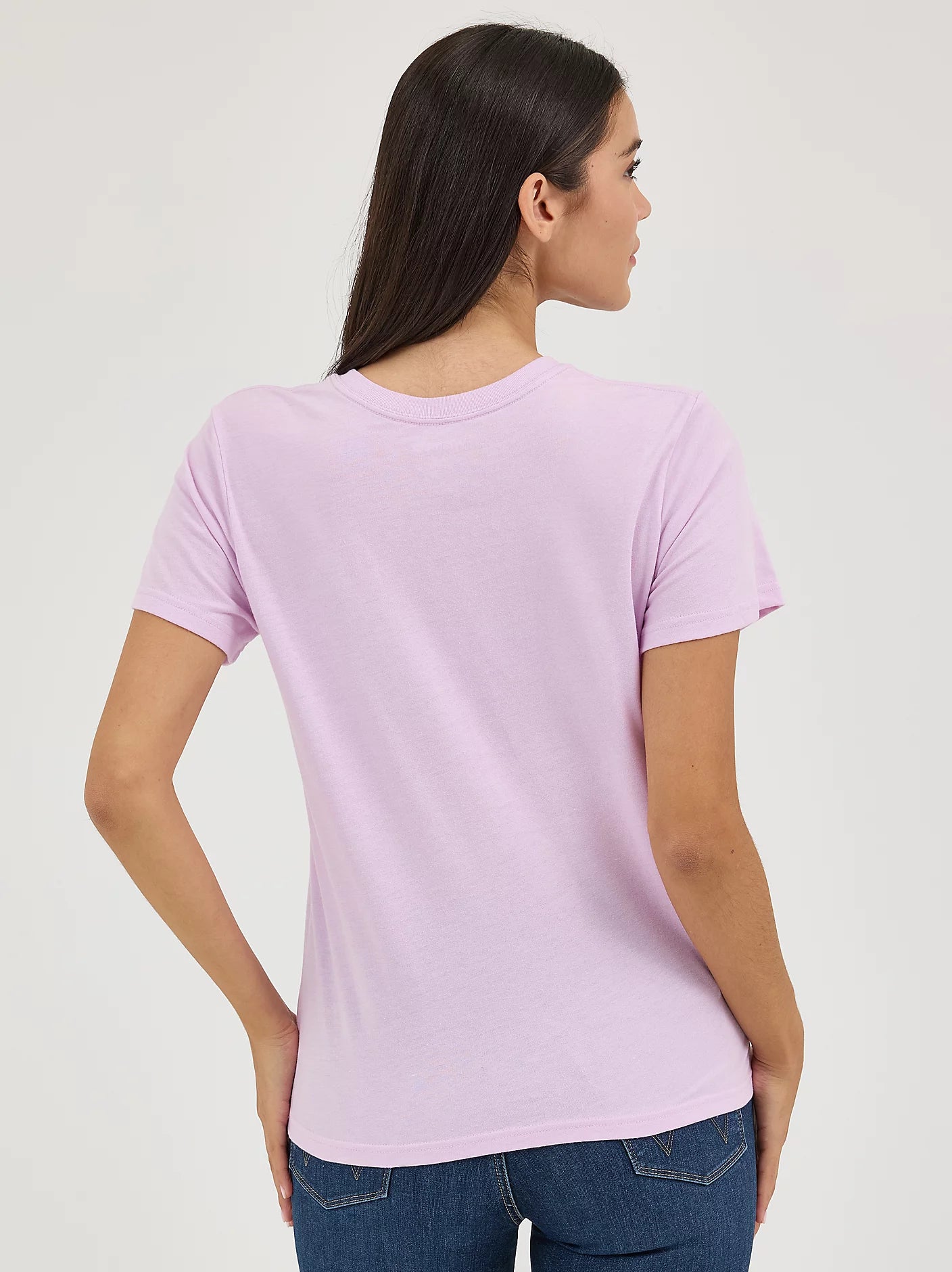 Wrangler Retro® Graphic Short Sleeve Shirt - Regular Fit - Orchid Bouquet Heather