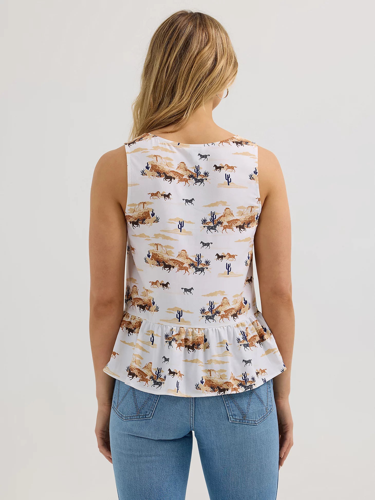 Wrangler Retro® Americana Tank - White Multi