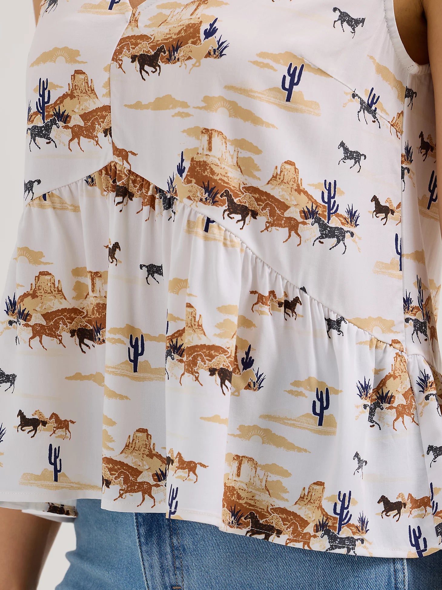 Wrangler Retro® Americana Tank - White Multi