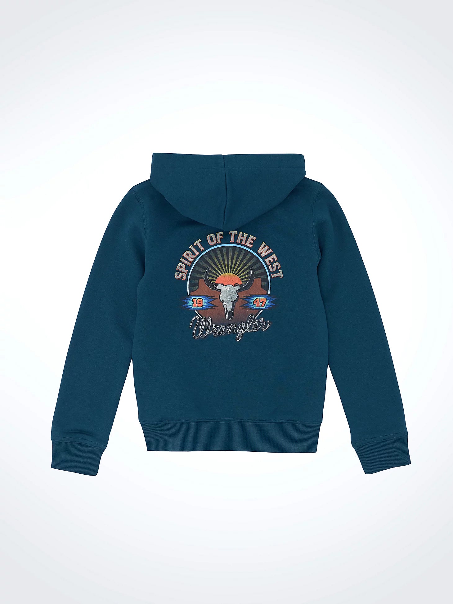 Boys Wrangler® Graphic Hoodie - Regular Fit - Reflecting Pond