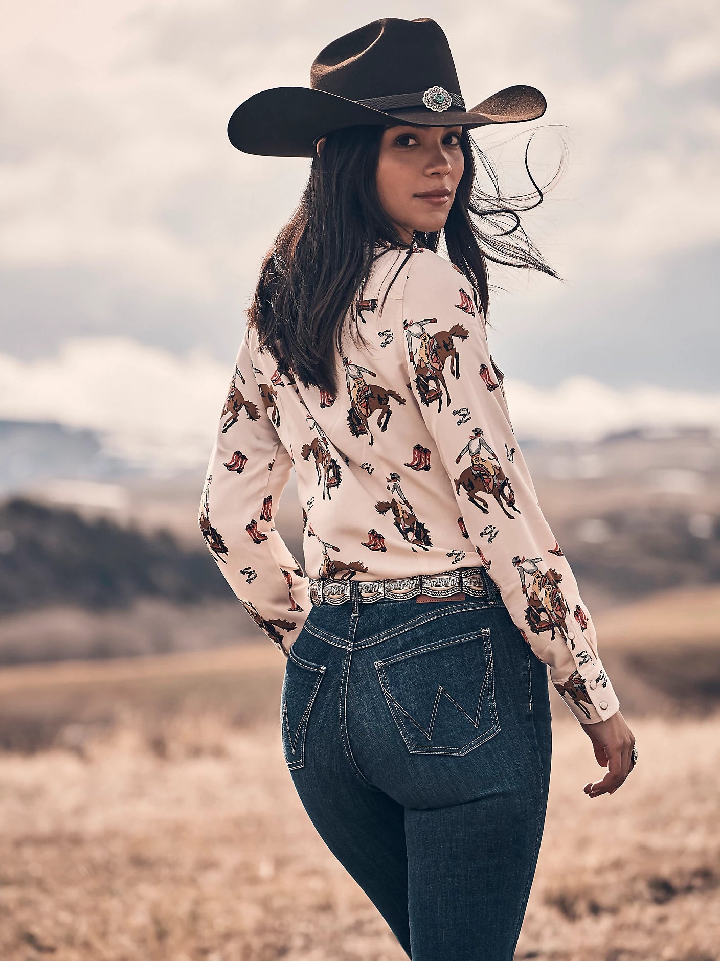 Wrangler® Bespoke Trouser Jean - High Rise - Alexandra