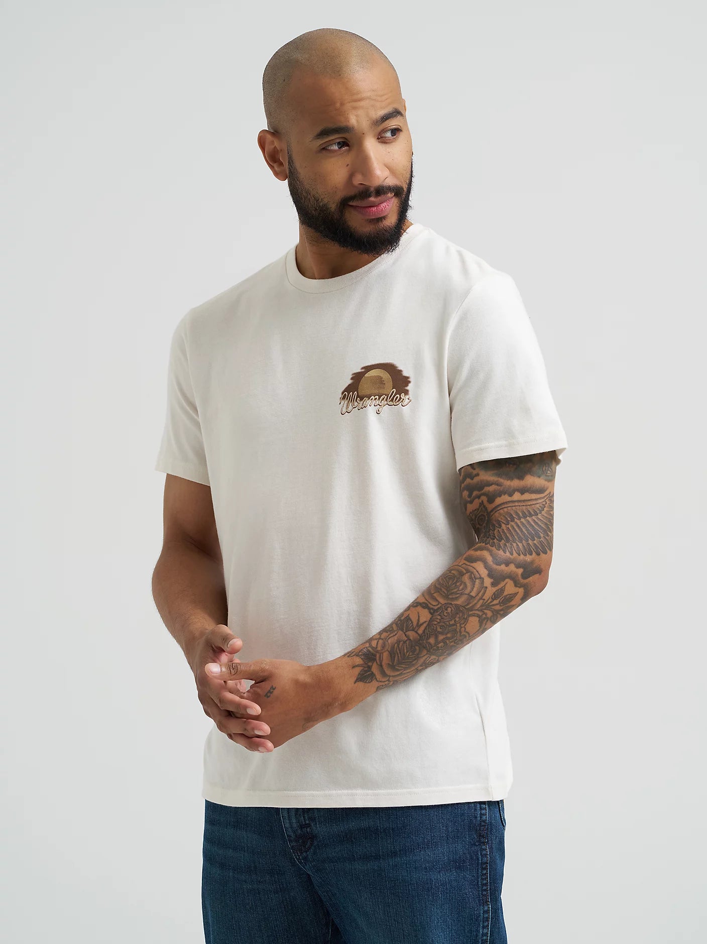 Men's Cowboy Back Graphic T-Shirt