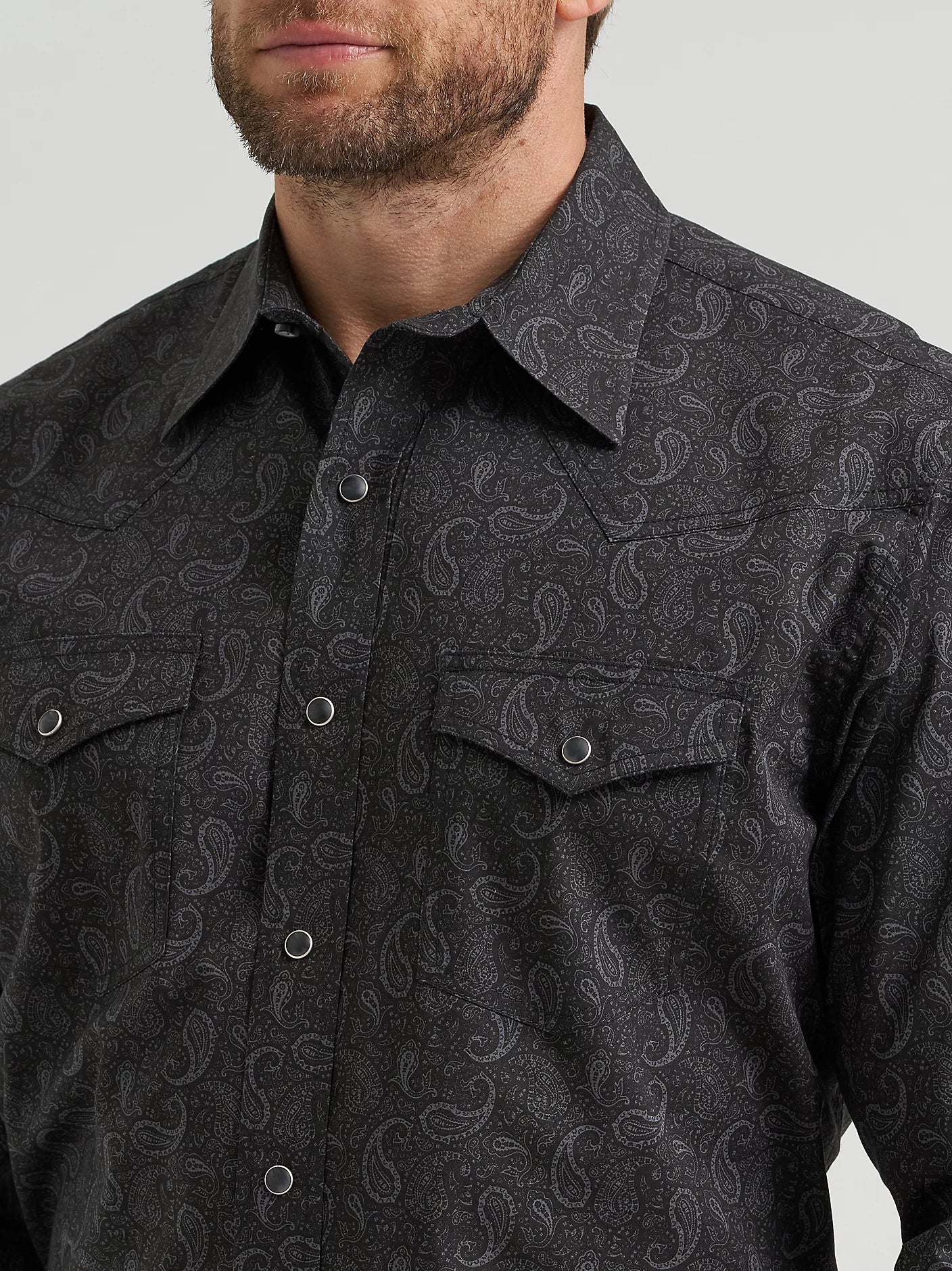 Men's 20X® Competition Advanced Comfort Long Sleeve Two Pocket Western Snap Shirt