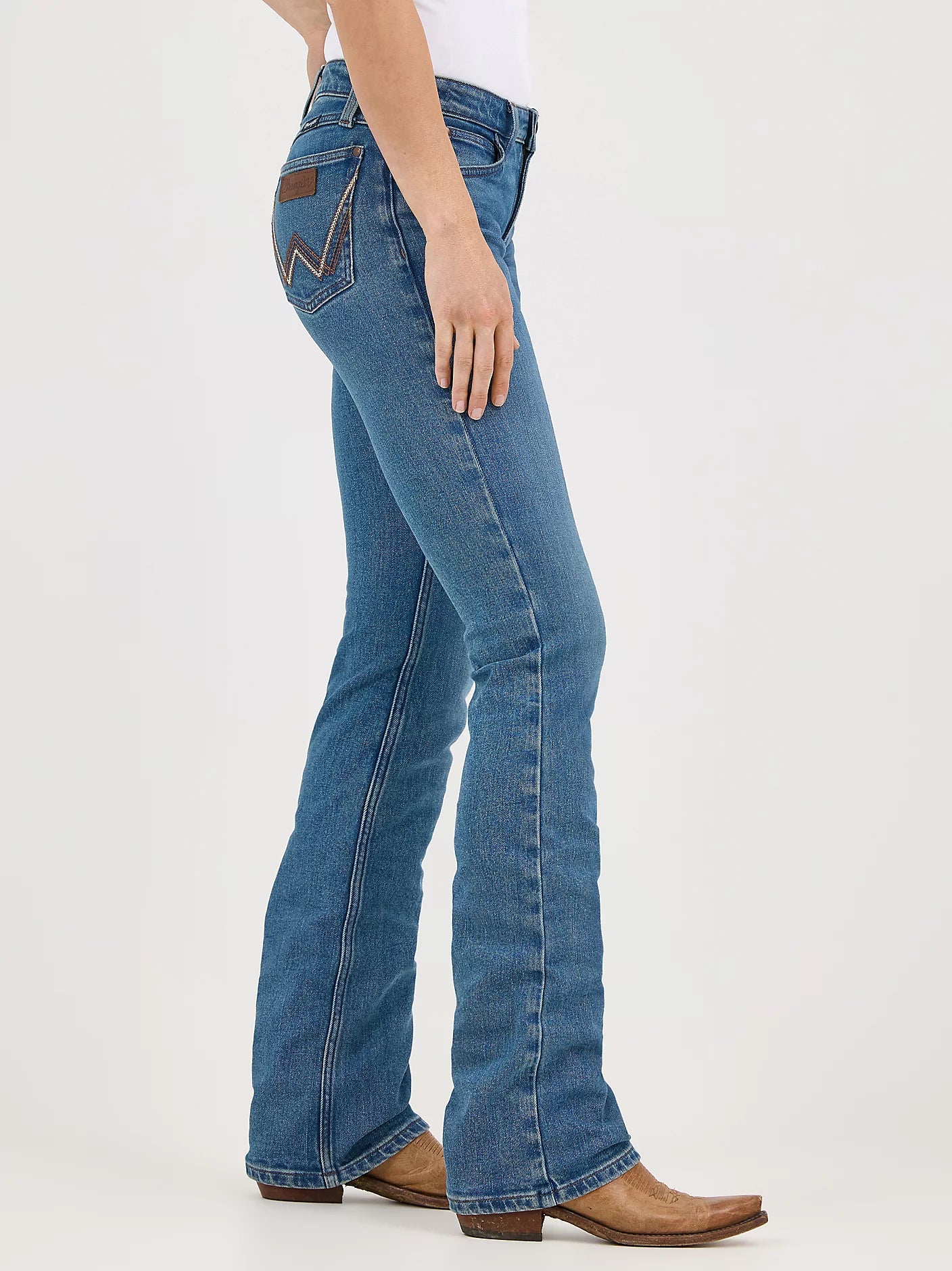 Jean bootcut taille mi-haute Wrangler Retro® Mae pour femme