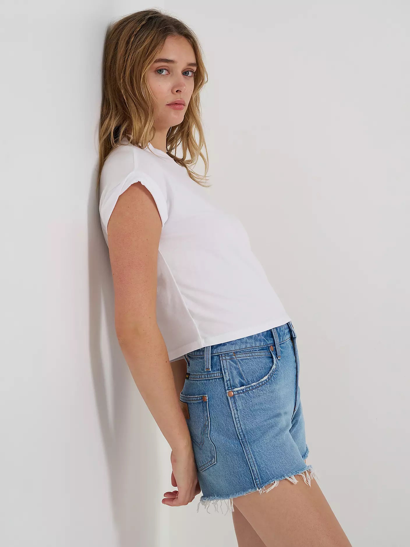 Short Cowboy Wrangler® pour femme – Taille haute – Riyah
