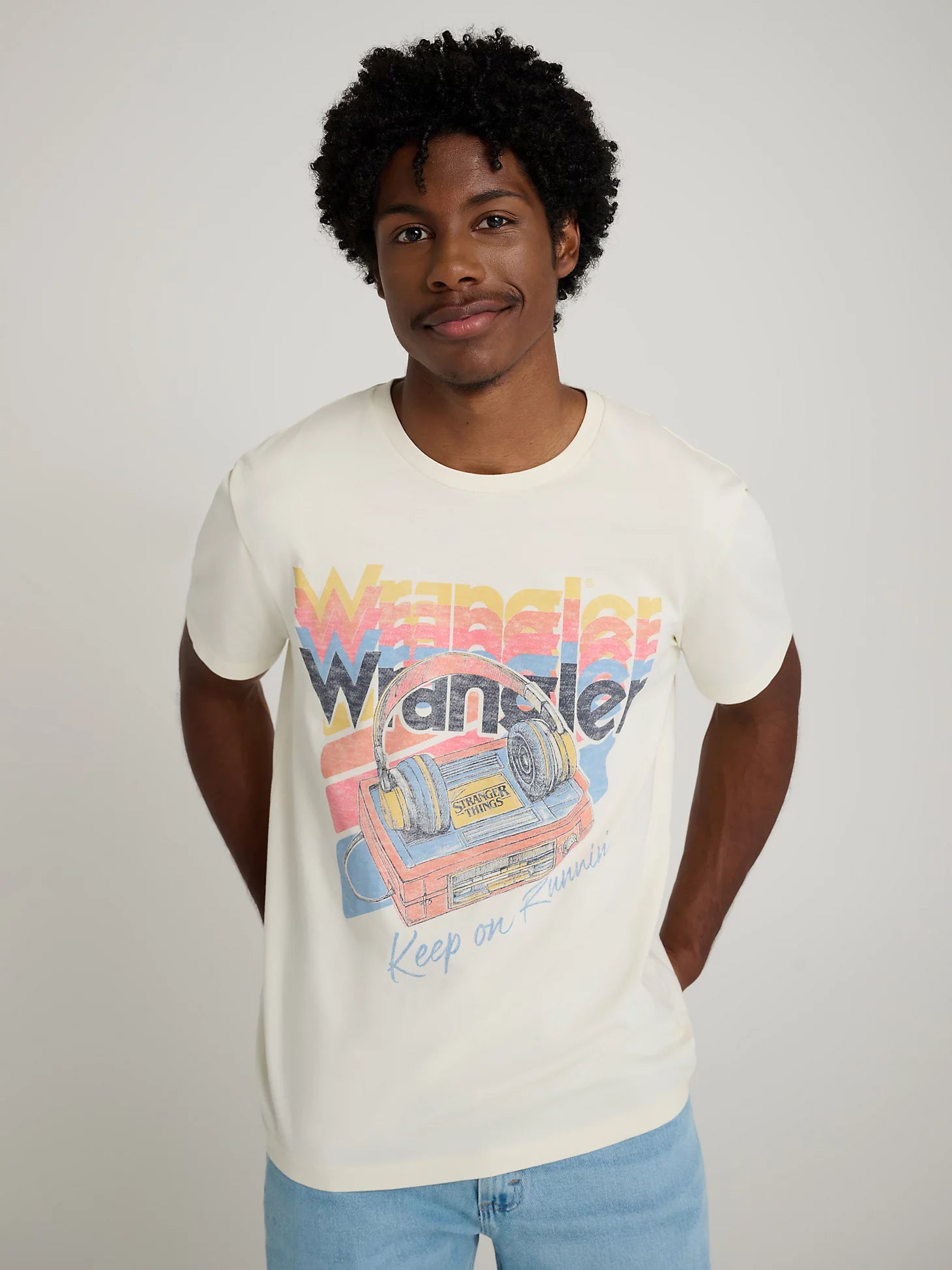 Wrangler® X Stranger Things Keep On Runnin' T-Shirt