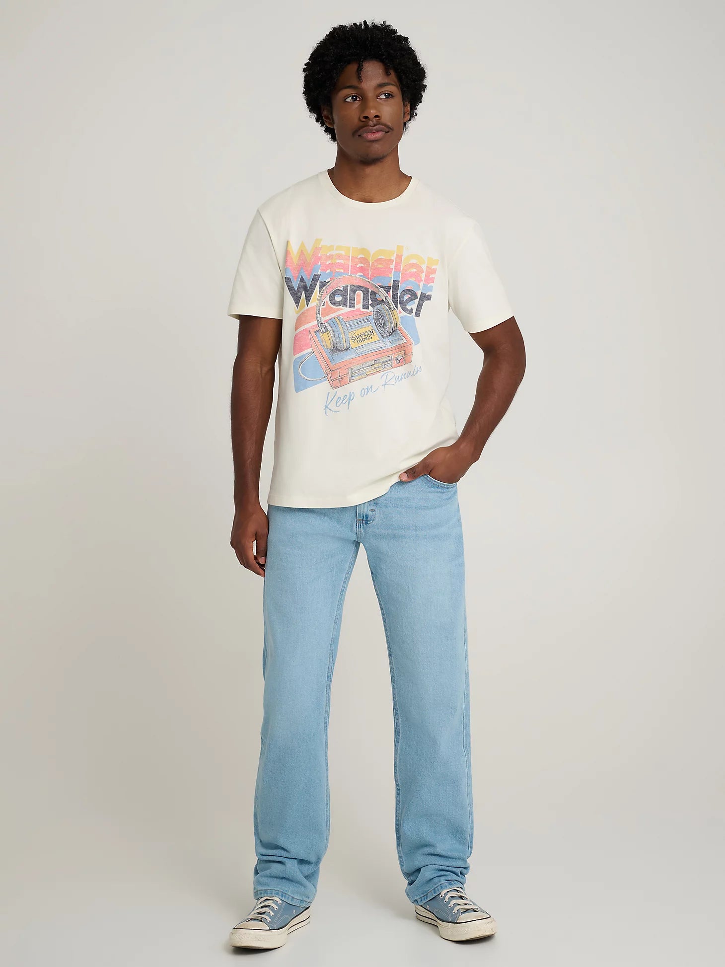 Wrangler® X Stranger Things Keep On Runnin' T-Shirt