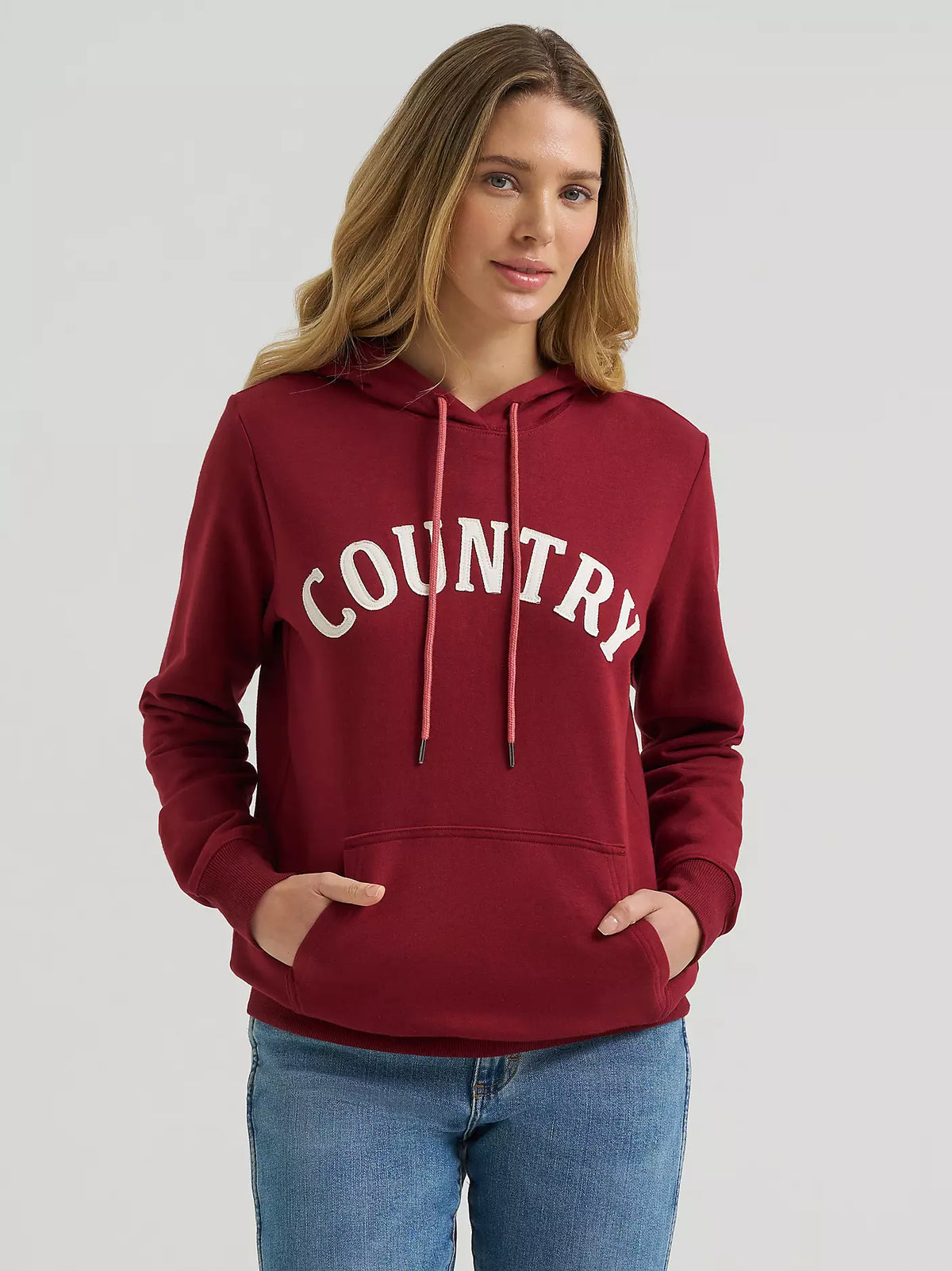 Women's Country Applique Pullover Hoodie
