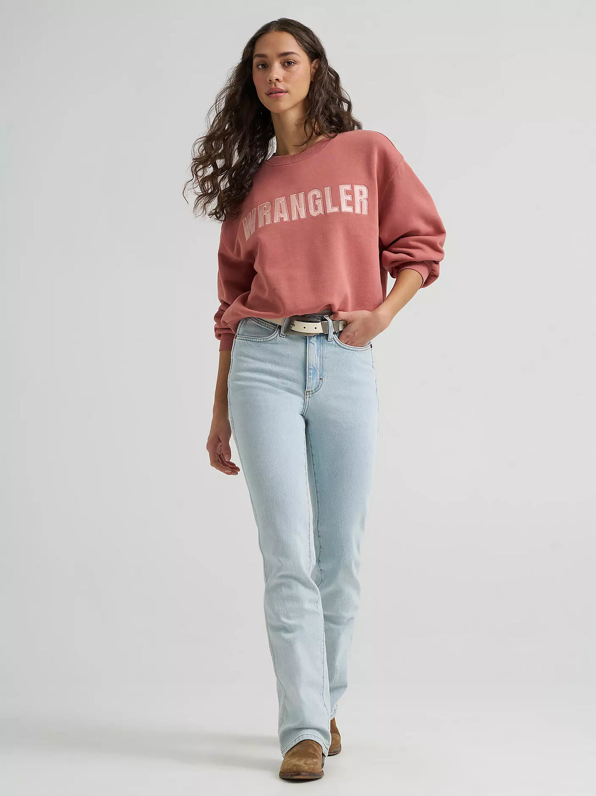 Women's Logo Canyon Crew Pullover