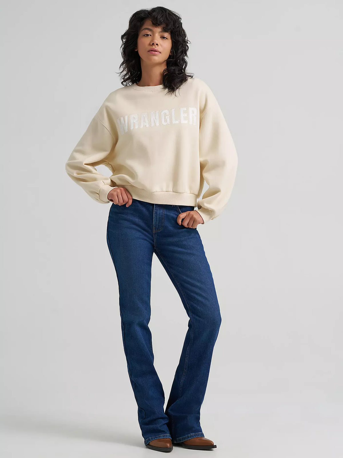 Women's Logo Canyon Crew Pullover