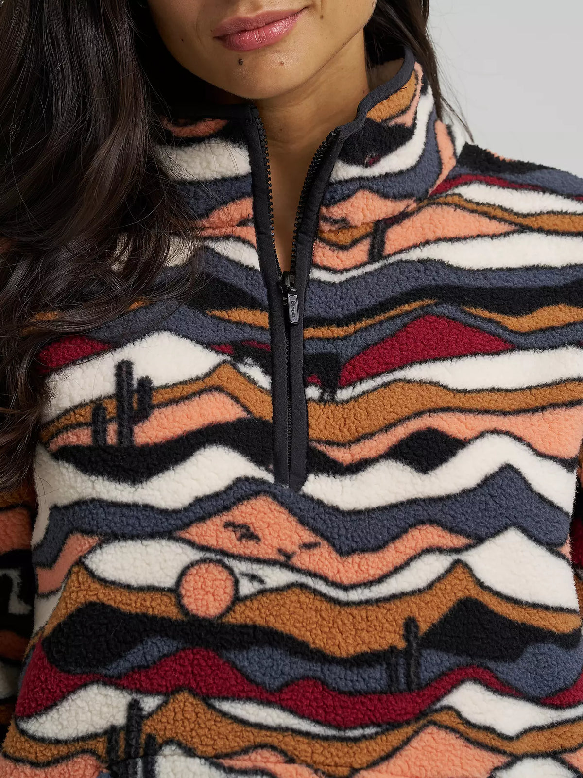 Women's Wrangler High Plains Sherpa Zip Pullover