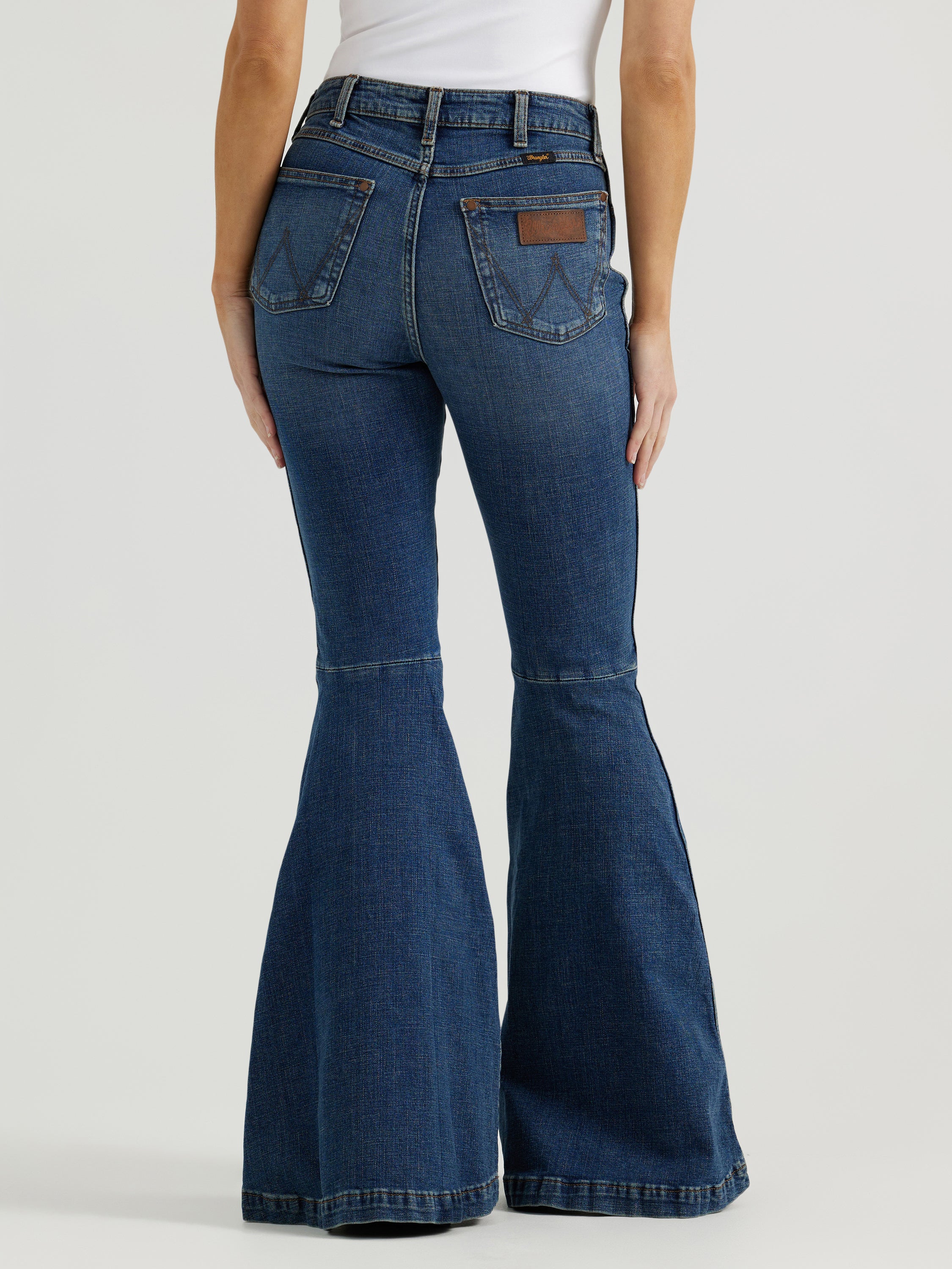 Wrangler® Retro® Le jean vert - Trompette Flare - Paige