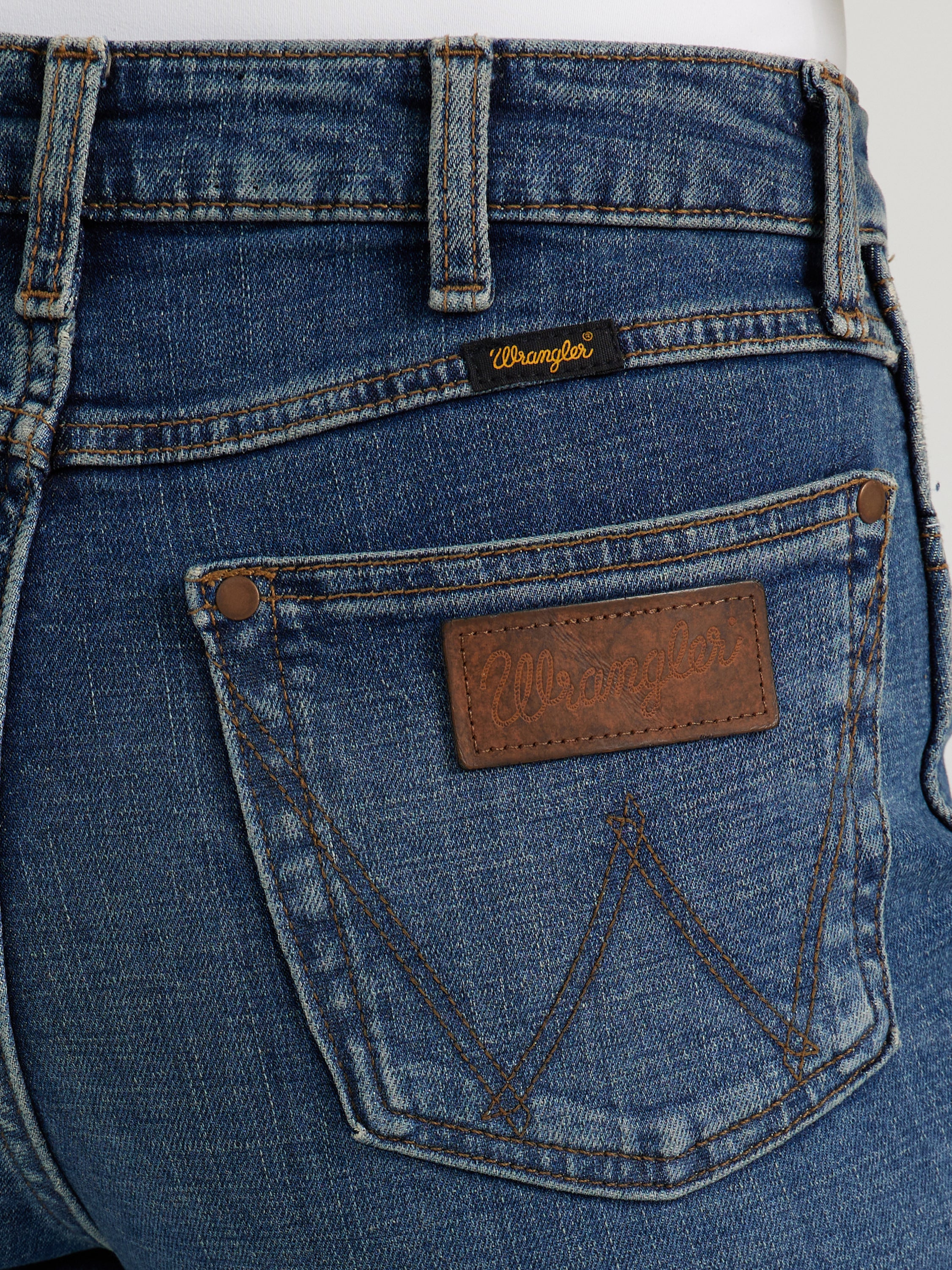 Wrangler® Retro® Le jean vert - Trompette Flare - Paige