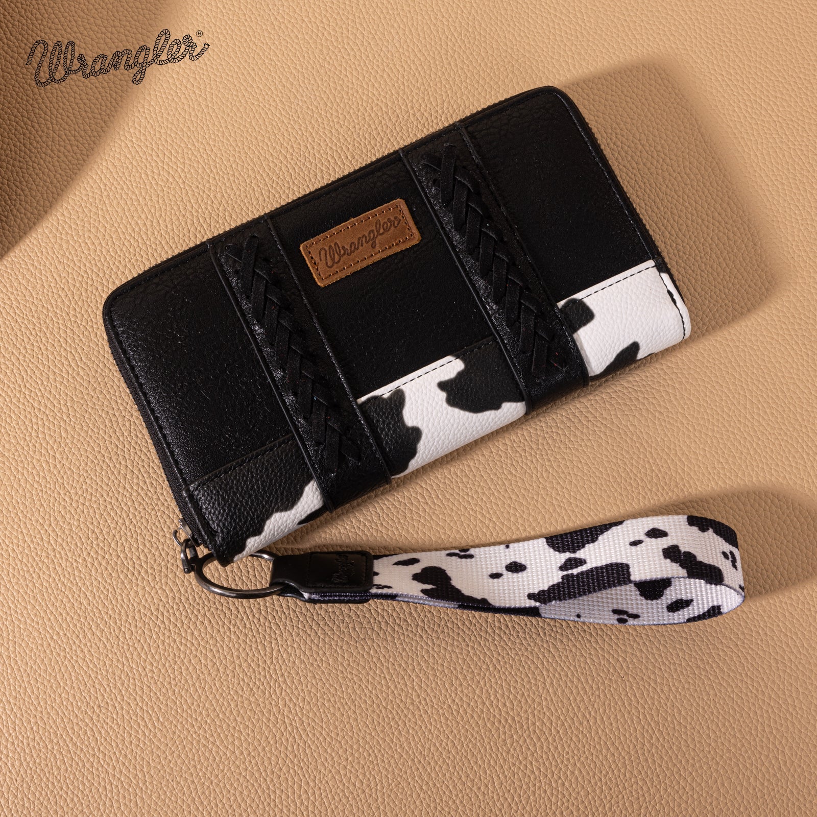 Wrangler Leopard/Cow Print Wallet