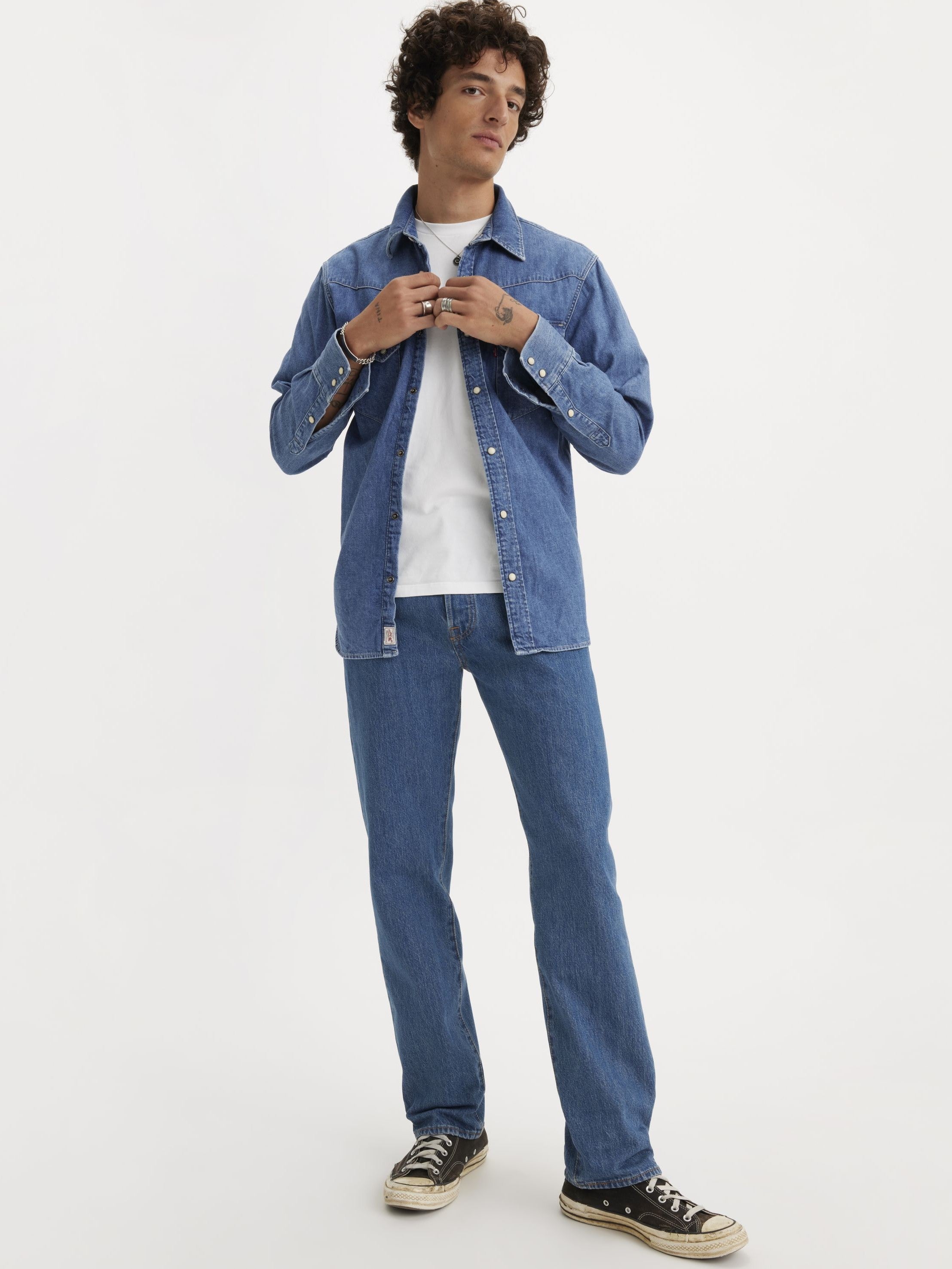 501® Levi's® Original - Délavage moyen