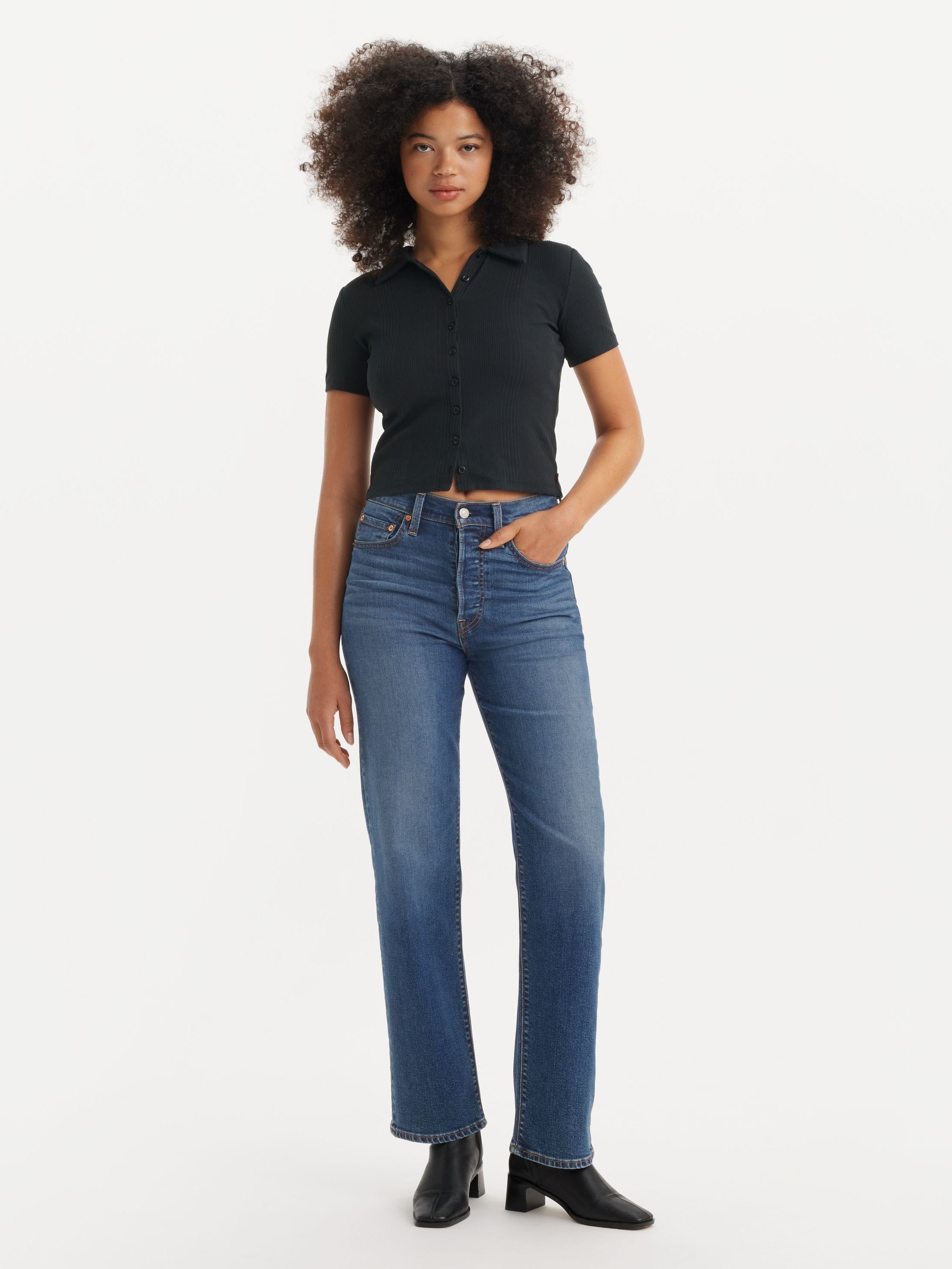 Ribcage Full Length - Délavage foncé