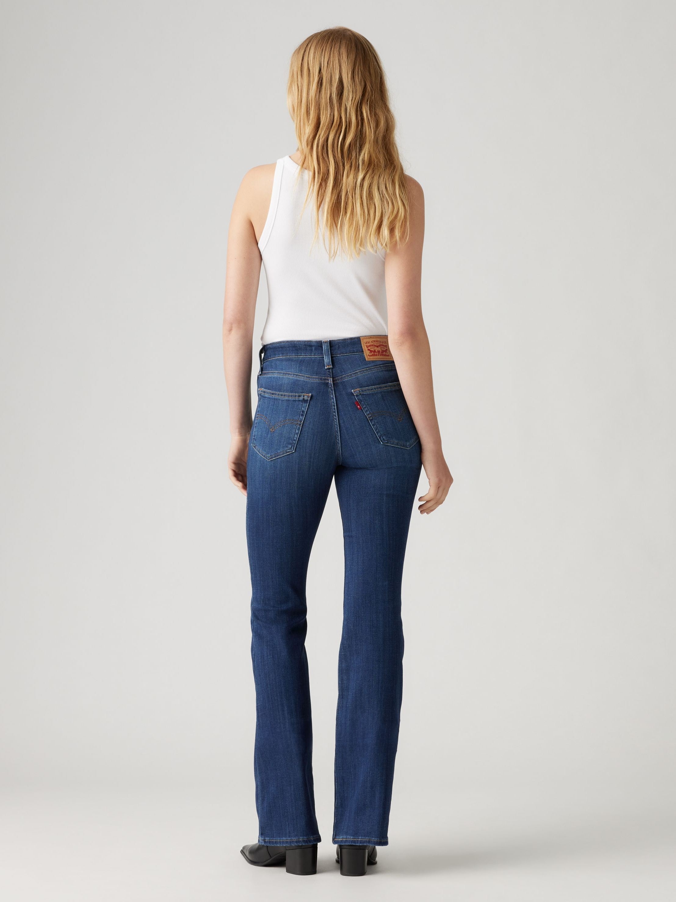 Jean évasé taille haute 726 pour femme