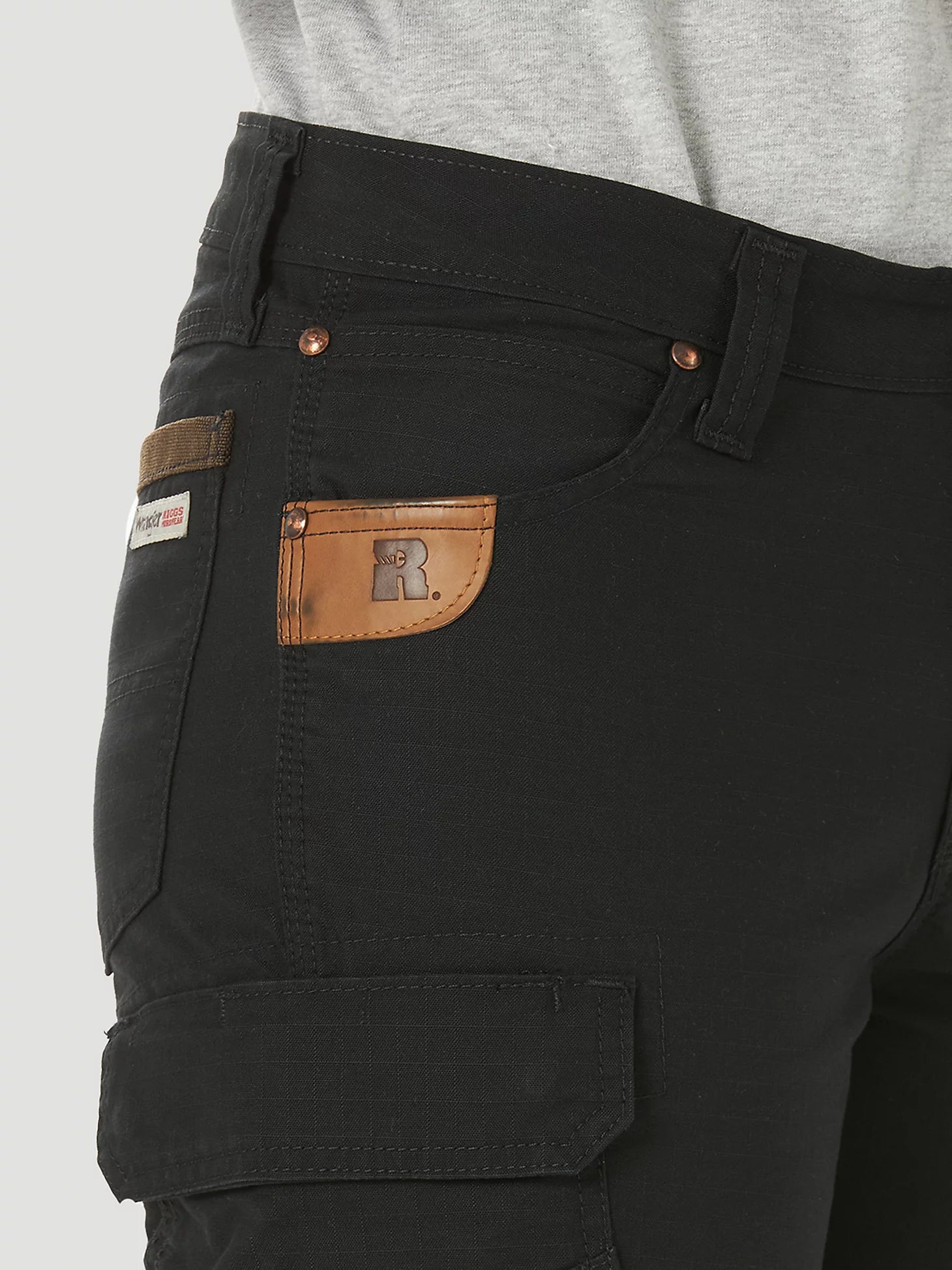 Pantalon Ranger Wrangler® Riggs® pour femme - Coupe slim - Noir