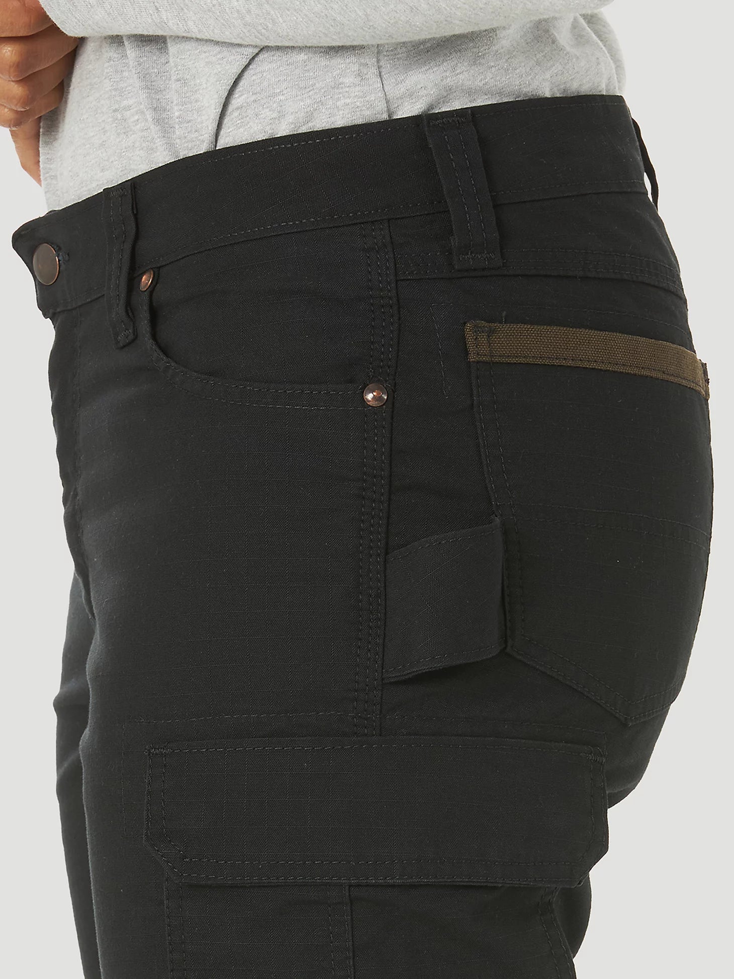 Pantalon Ranger Wrangler® Riggs® pour femme - Coupe slim - Noir