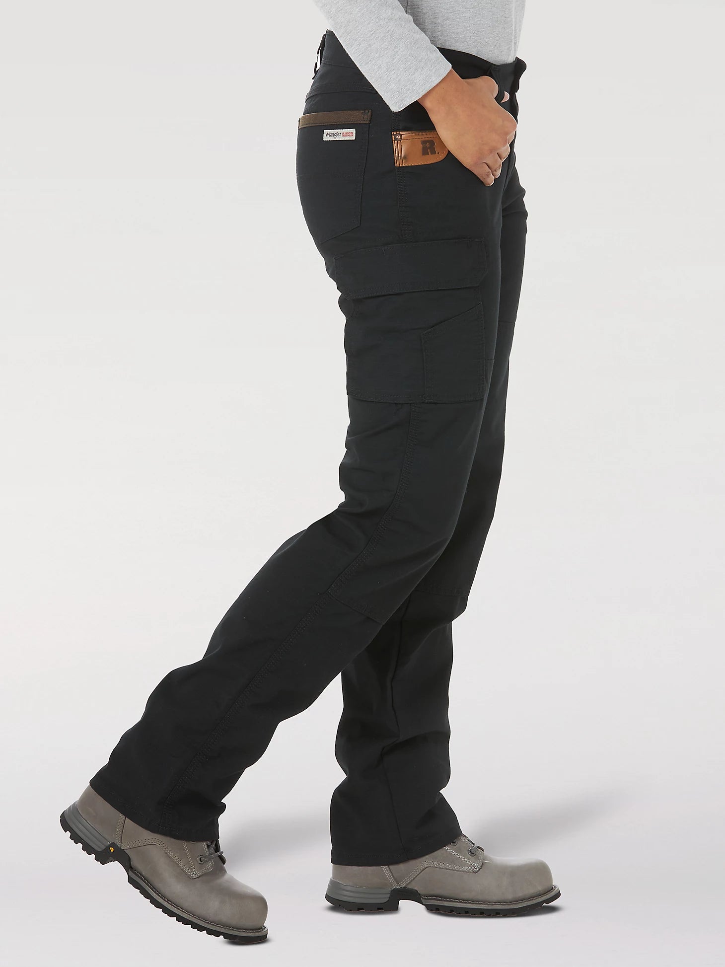 Pantalon Ranger Wrangler® Riggs® pour femme - Coupe slim - Noir