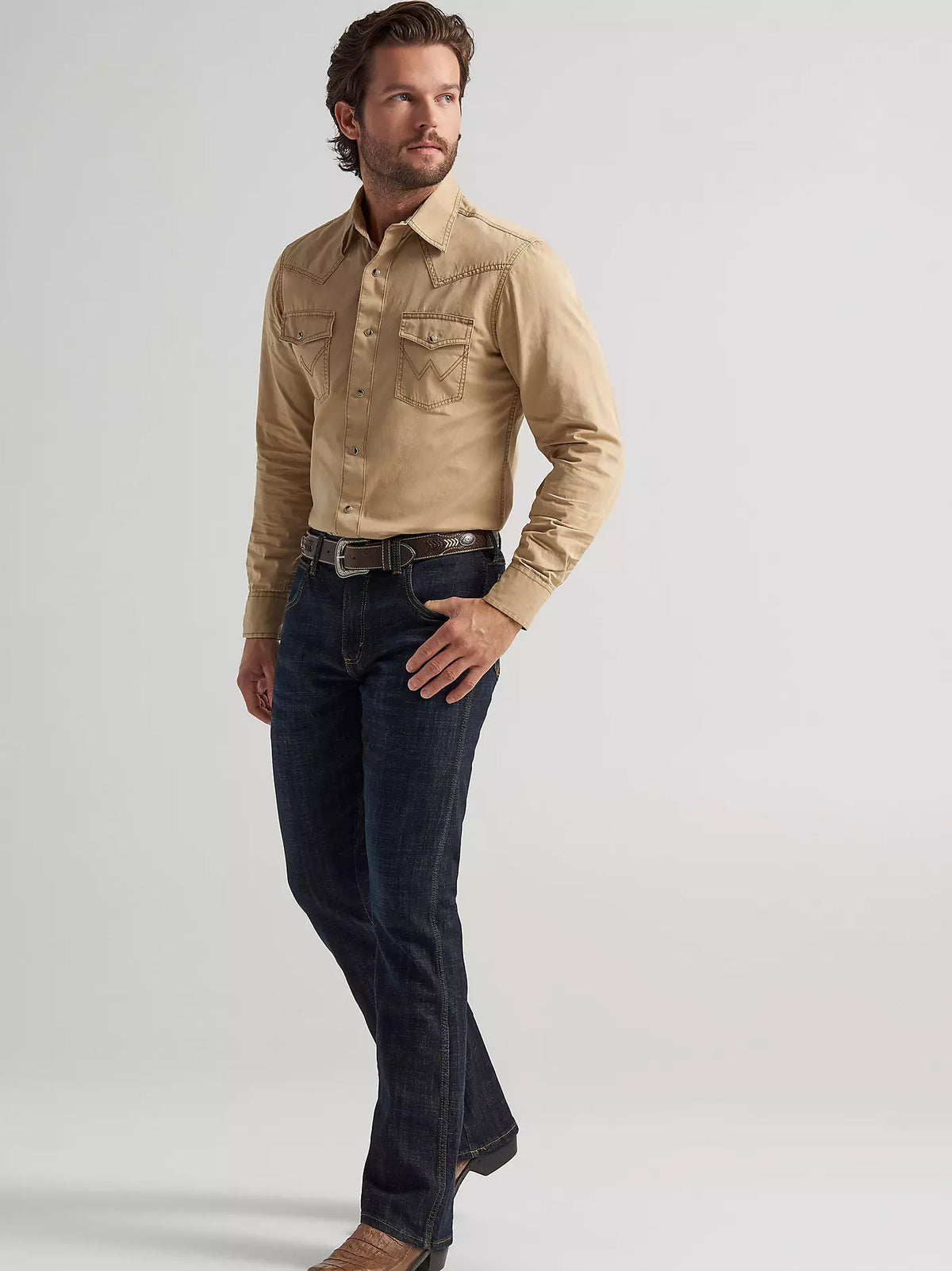 Men's Wrangler Retro® Slim Fit Bootcut Jean