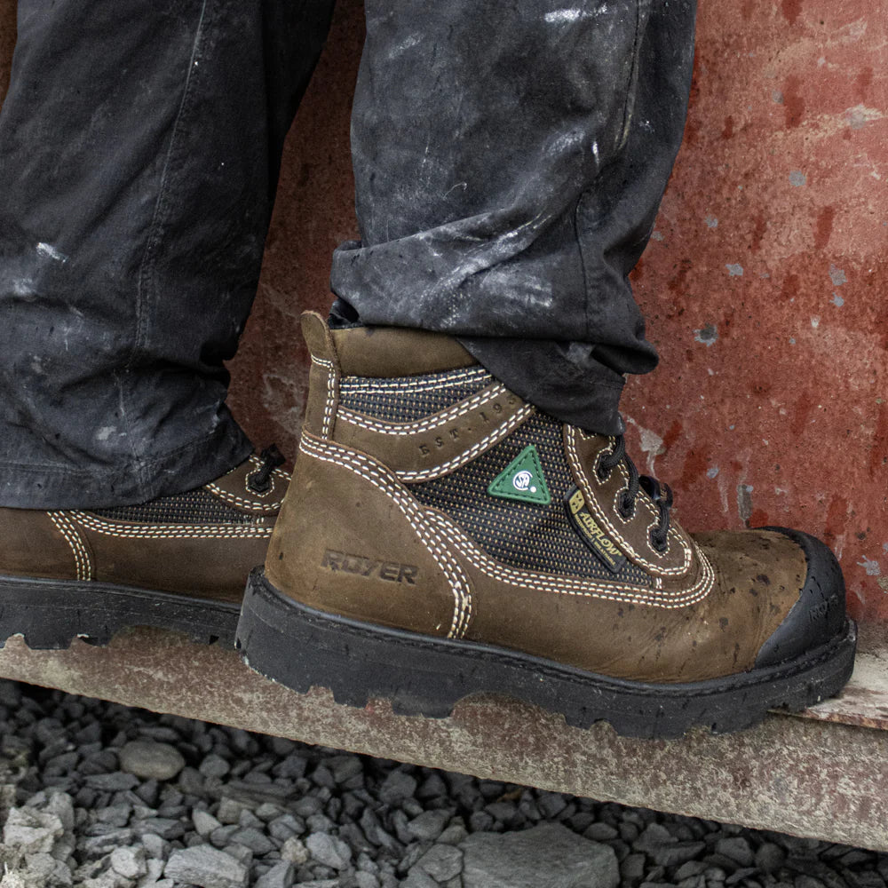 Bottes FLX™ 6" sans métal et imperméables, SHIELDTEX™, Brun